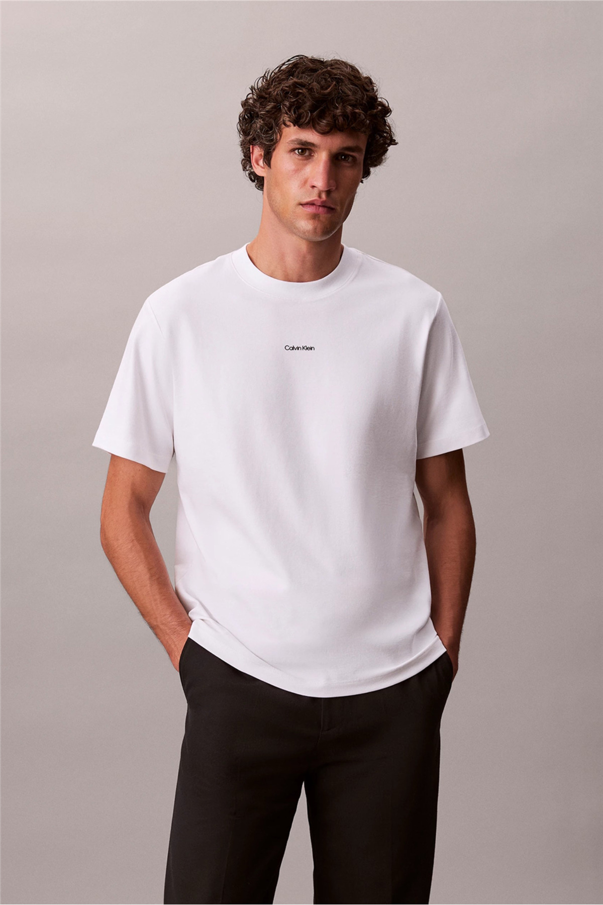 تیشرتمردانهCalvin Kleinسفید