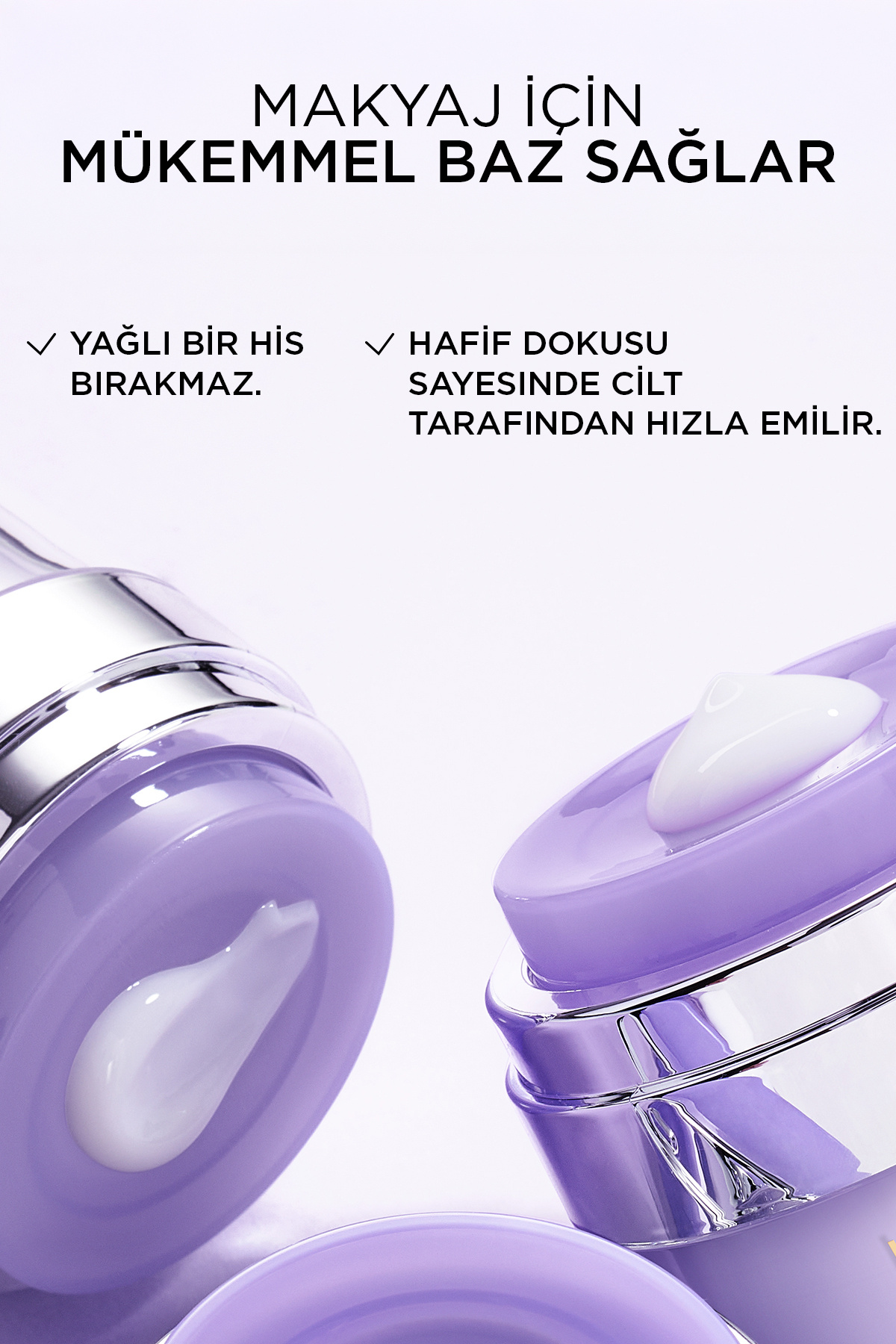 Revitalift Filler Pressed Jar Nemlendirici Krem + Glotion Doğal Işıltı 901 Fair Glow 40 ml — PKTPRESSCREAMAKYAJ3 — تصویر 9 از 9