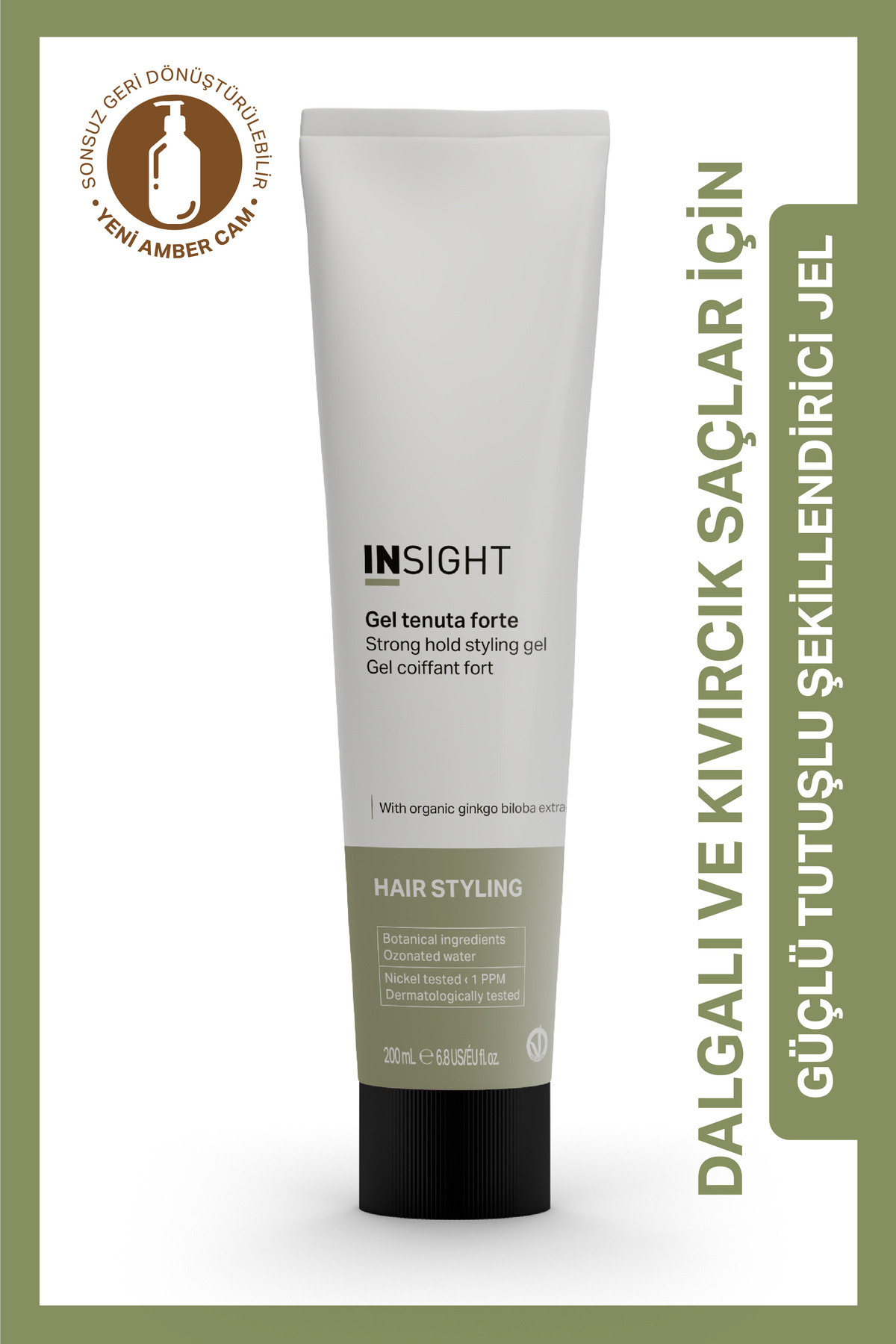 Insight Güçlü Tutuşlu Şekillendirici Jel 200 ml. — IST121-A