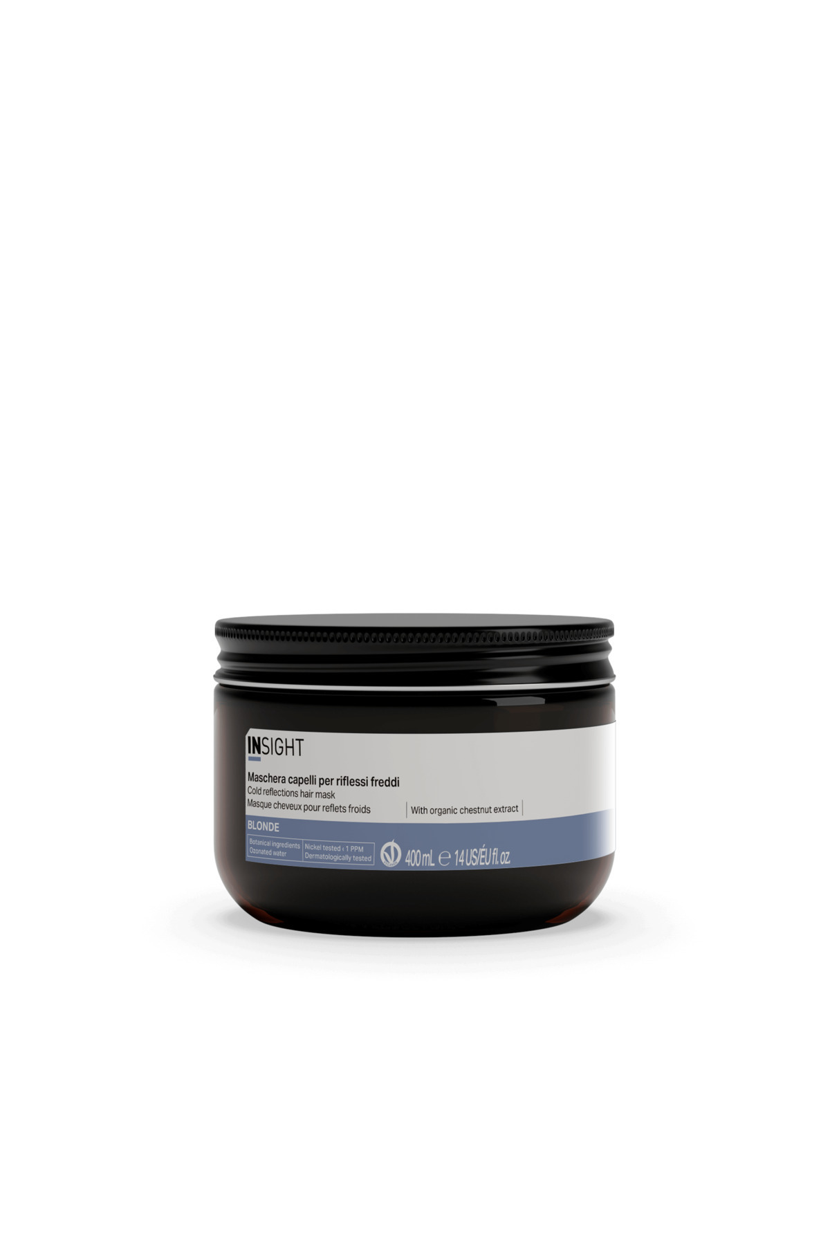 Sarı Saçlar için Soğuk Yansıma Veren Maske 400 ml. — IBL212 — تصویر 7 از 7