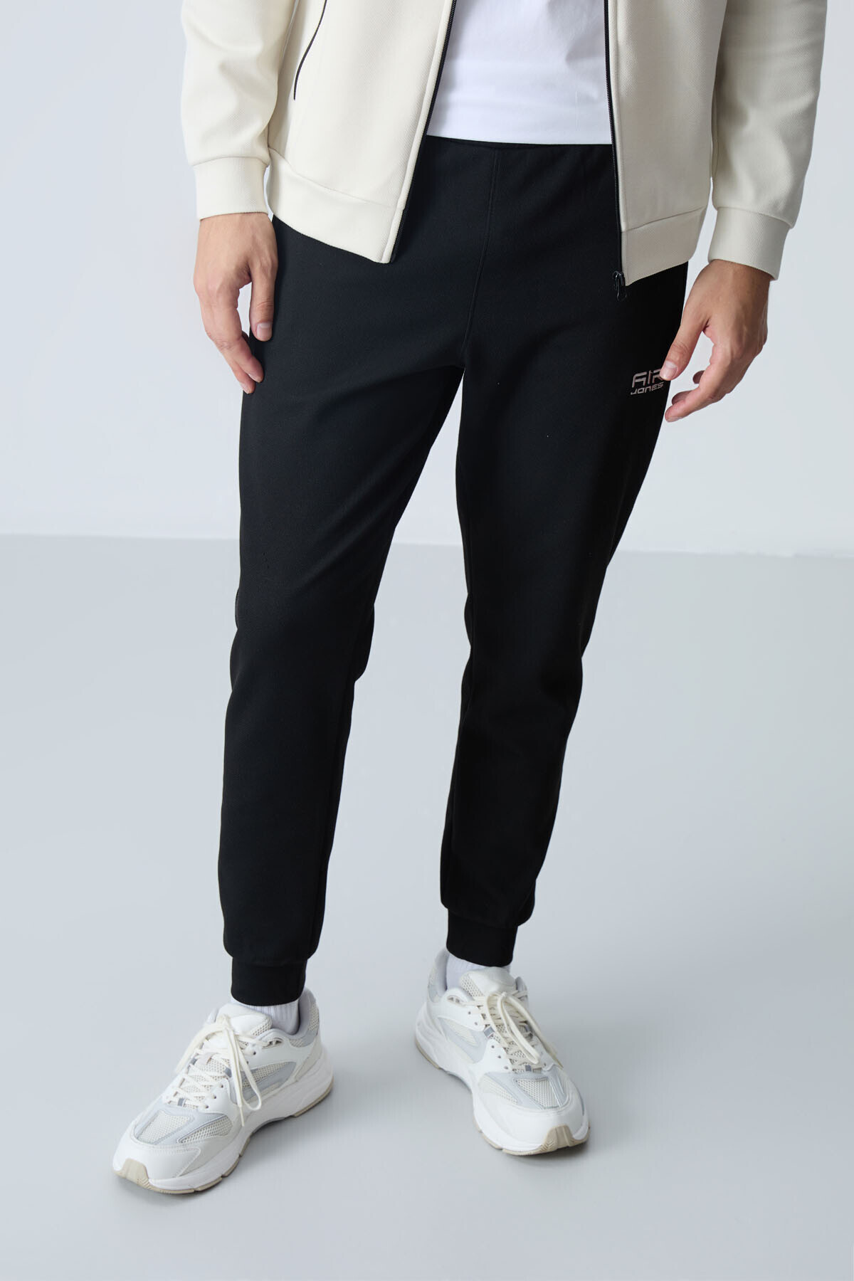 ست ورزشی مردانه Hugo Beige - Black Jogger - 85198 — رنگارنگ A11ER-85198 — تصویر 6 از 9