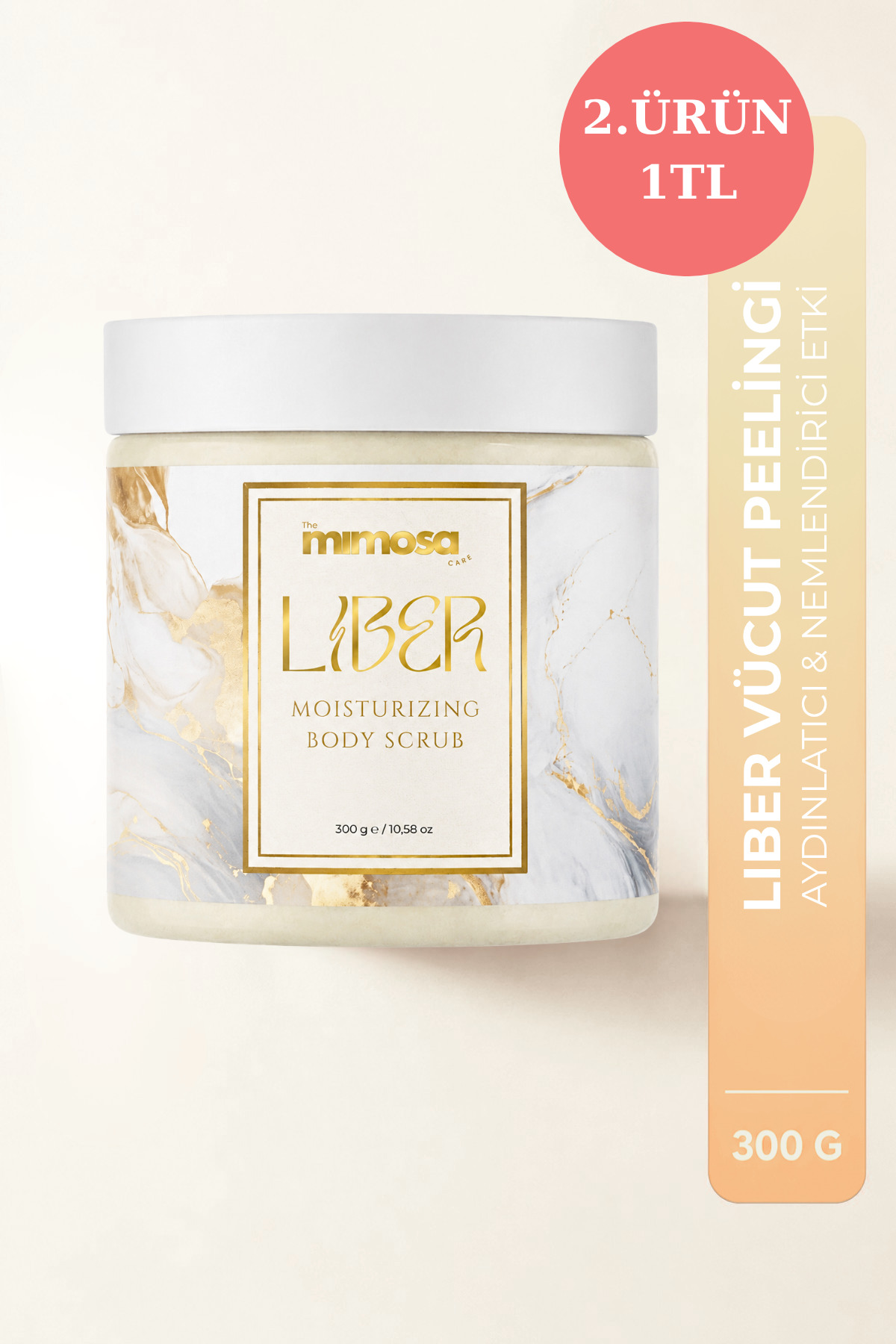 The Mimosa Care Parfüm kokulu lüks vücut peelingi — 37363737