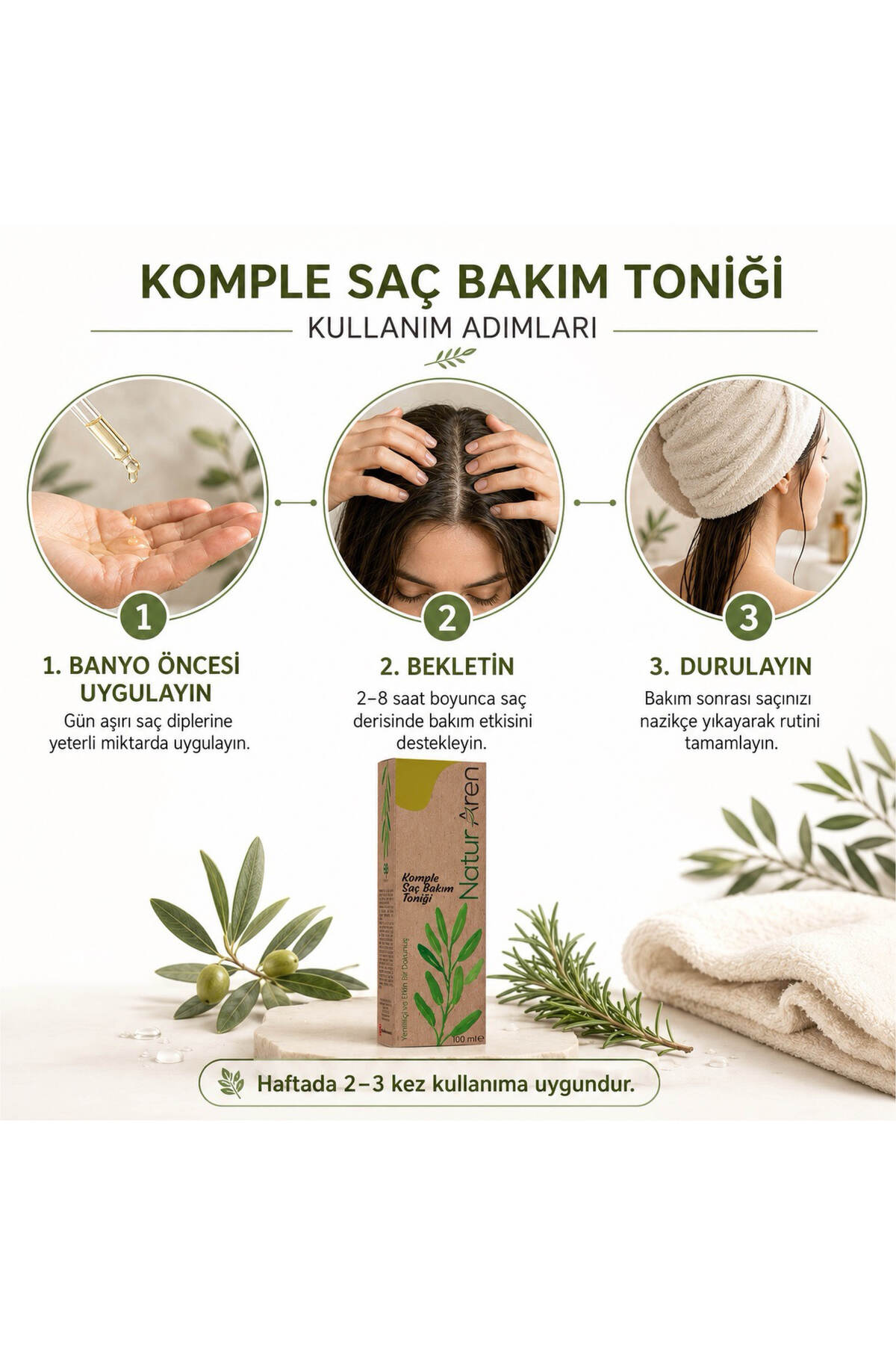 Komple Saç Bakım Toniği 100 ML — 8682887518025 — تصویر 8 از 8