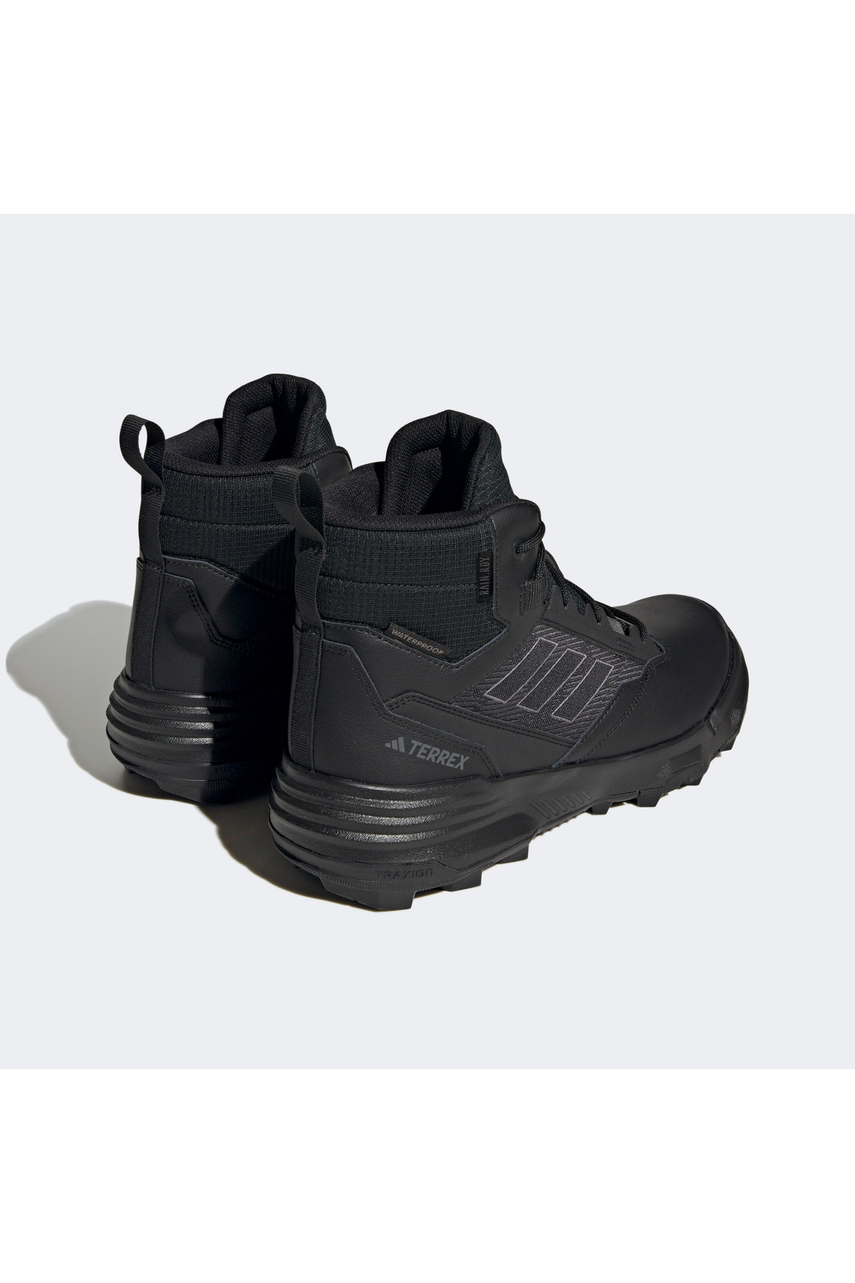 adidas Terrex Unity Lea Mid R.Rdy Erkek Siyah Outdoor Ayakkabı görsel 3