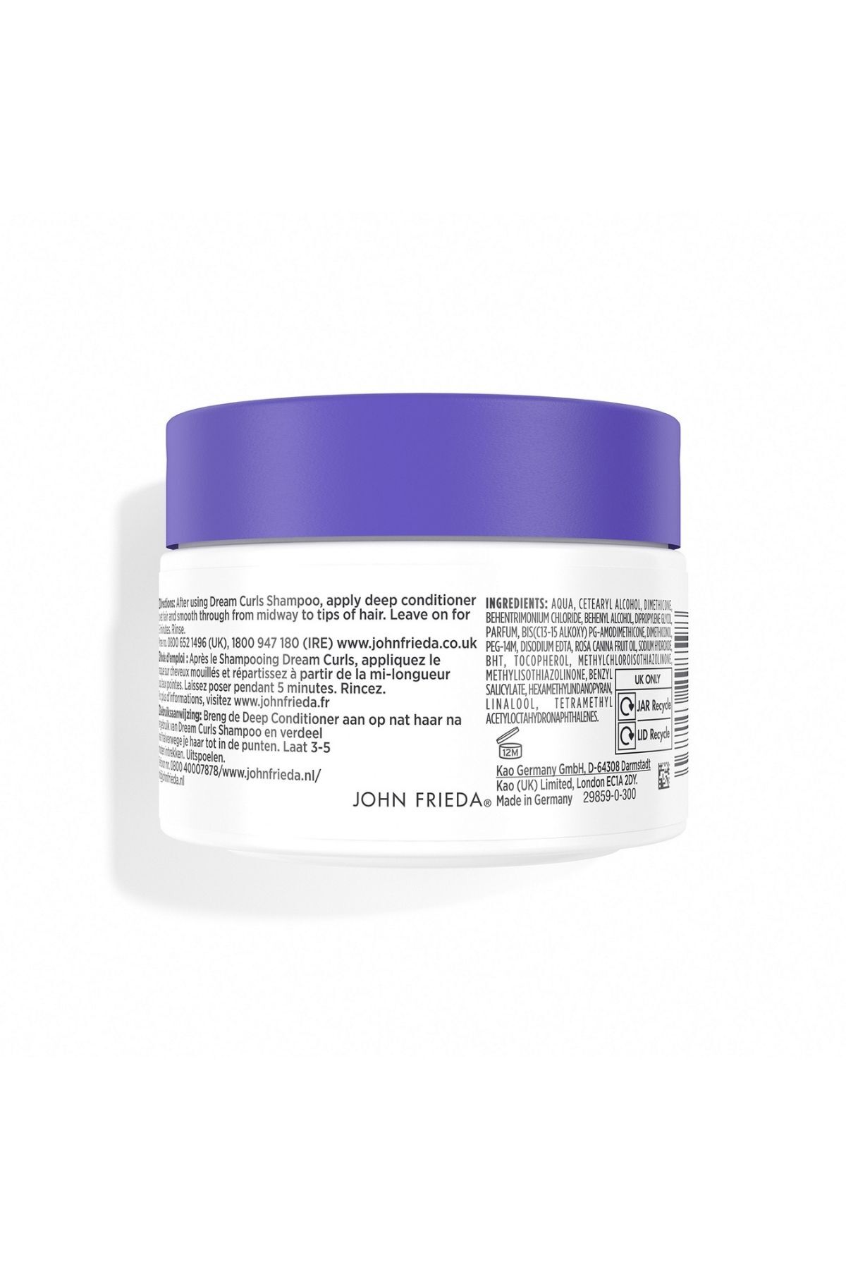 Frizz Ease Dream Curls Kusursuz Bukleler Saç Bakım Maskesi 250 ml — 415123 — تصویر 3 از 3