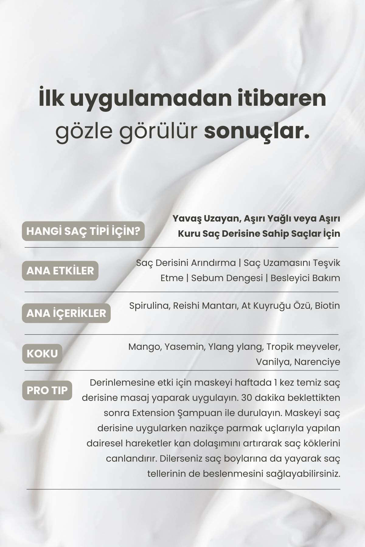 Extension Şampuan ve Maske Saç Uzatmaya Yardımcı İkili Avantaj Bakım Seti — 289736490123 — تصویر 8 از 9