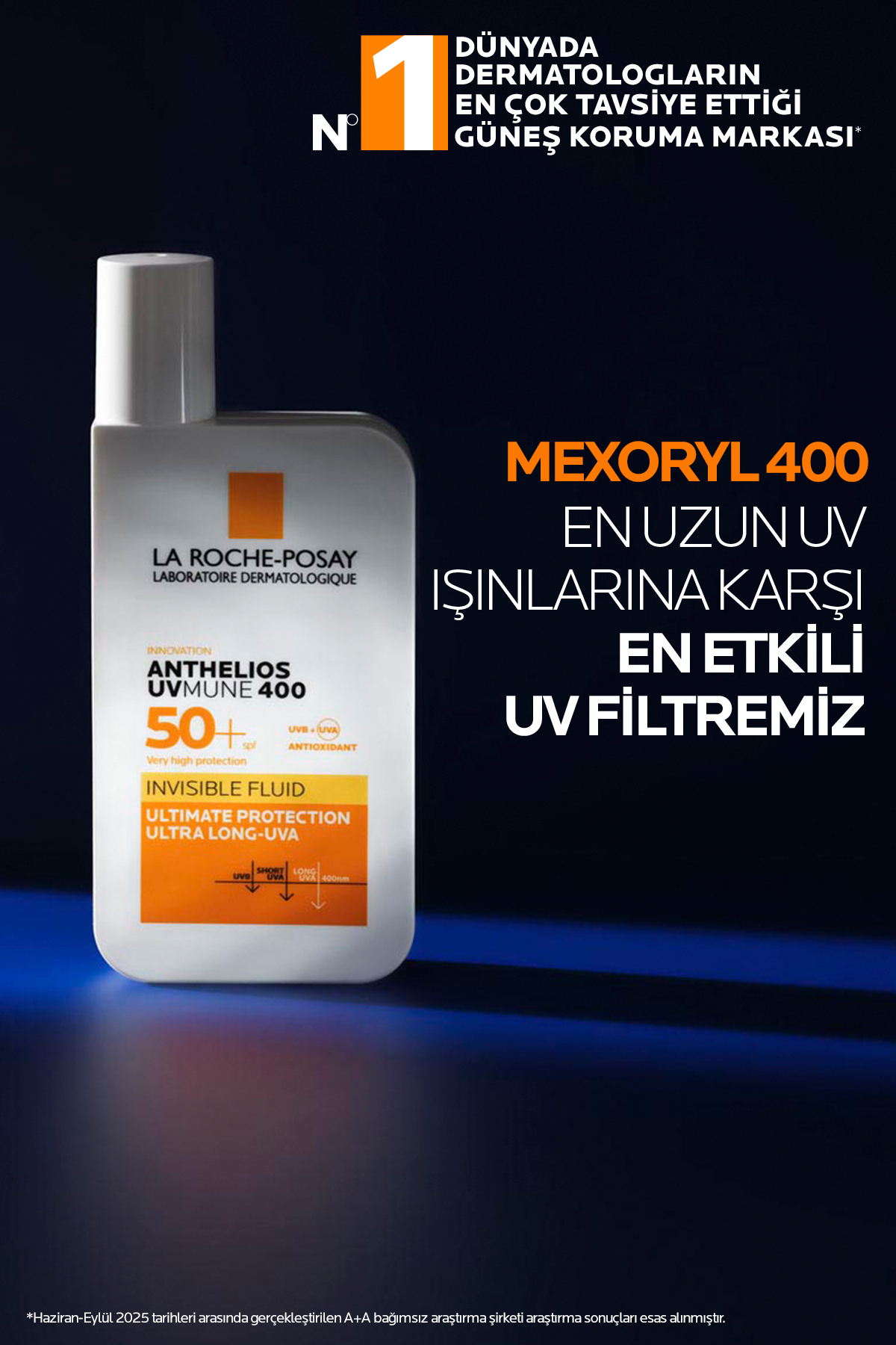 Uzman Saç ve Güneş Bakım Seti: Anthelios Yüz Güneş Kremi 50 Ml & Dercos Kepek Karşıtı Şampuan 390 Ml — 8681689317386 — تصویر 2 از 7