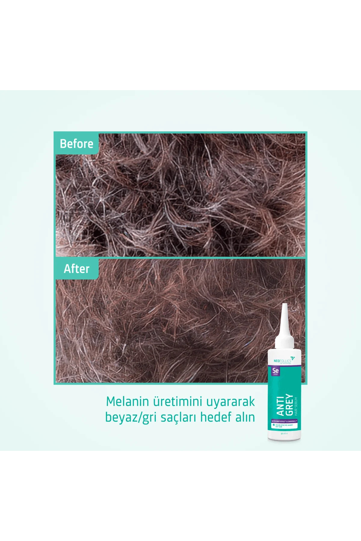 سرم ضد سفیدی مو - سرم مراقبت ویژه در برابر سفیدی مو (90 میلی لیتر) — NC053036 — تصویر 6 از 8
