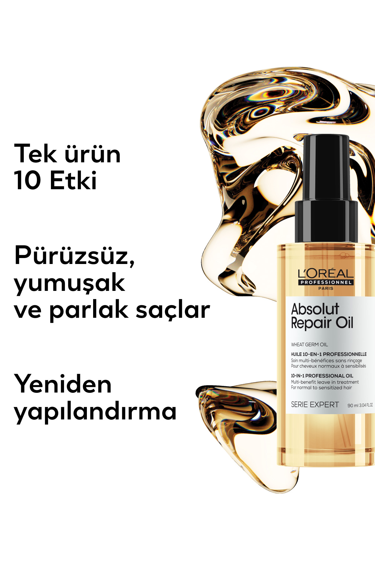 Serie Expert Absolut Repair Yoğun Onarıcı Saç Bakım Seti — 3474636974221S4 — تصویر 5 از 8