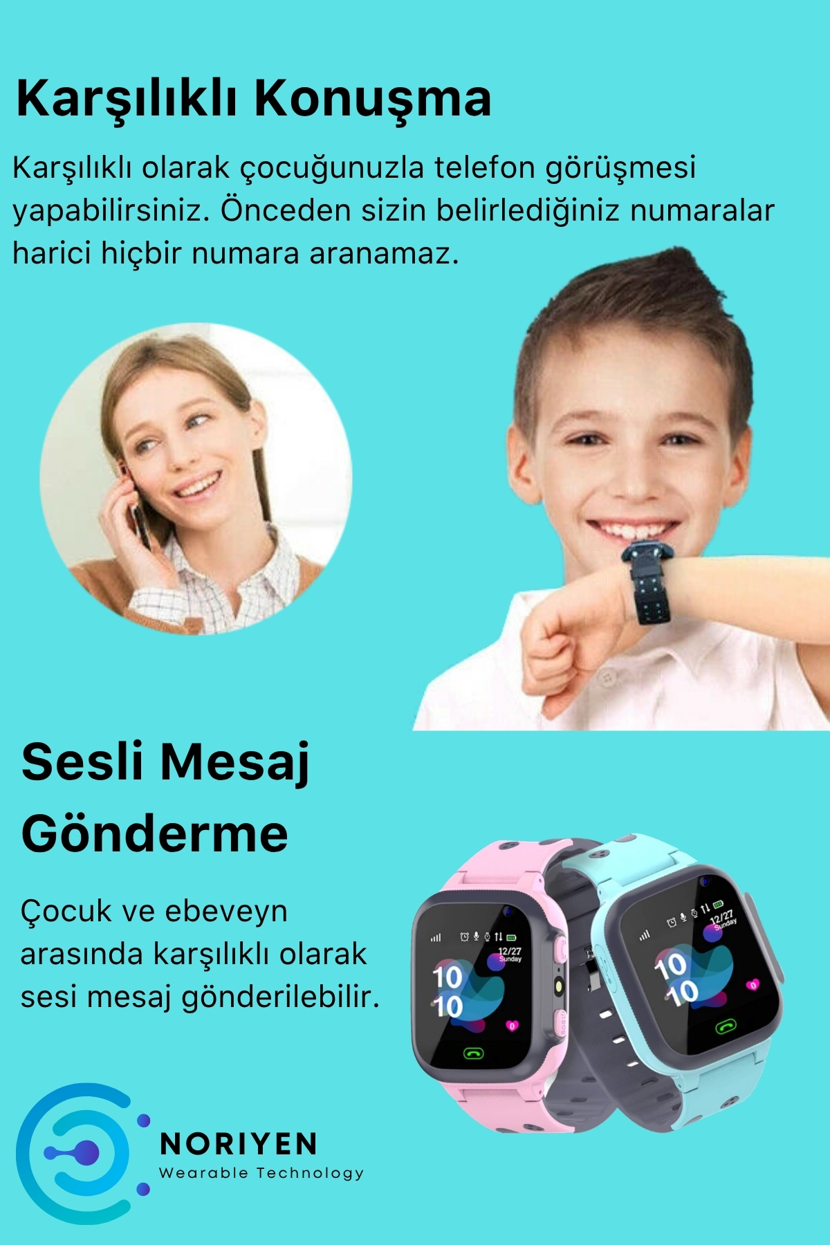 Yeni Nesil 2026 Model Okula Dönüş Hediyesi Sim Kartlı Kameralı Aramalı Sesli Görüşme Suya Dayanıklı Konum Takip Gizli Ortam Dinleme Güvenli Bölge Takibi Garantili Çocuklar İçin Q15 Akıllı Saat