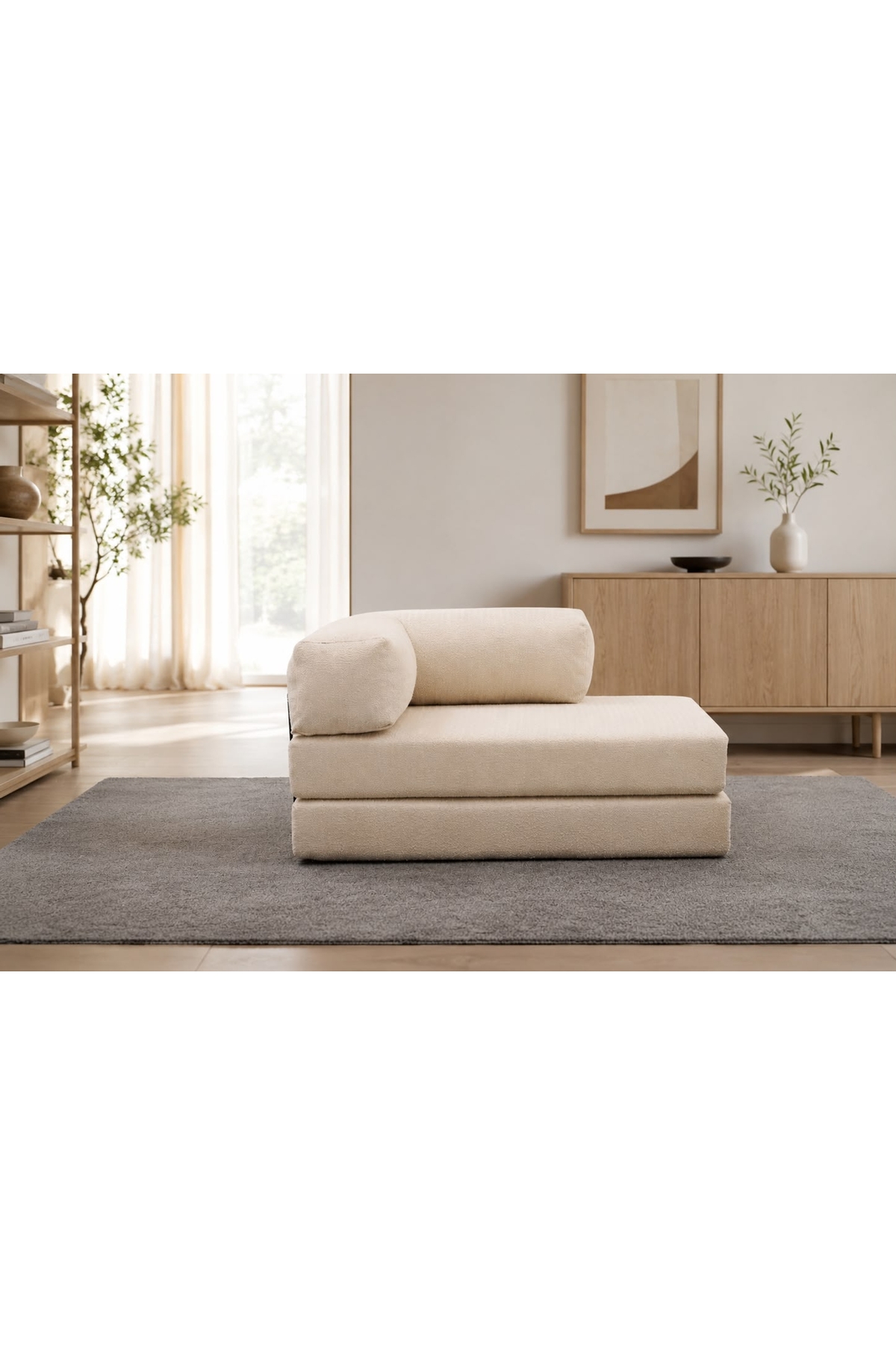 Vivense COMFORT SERİSİ YATAKLI UZANMA MODÜL, KREM - Fiyatı, Yorumları