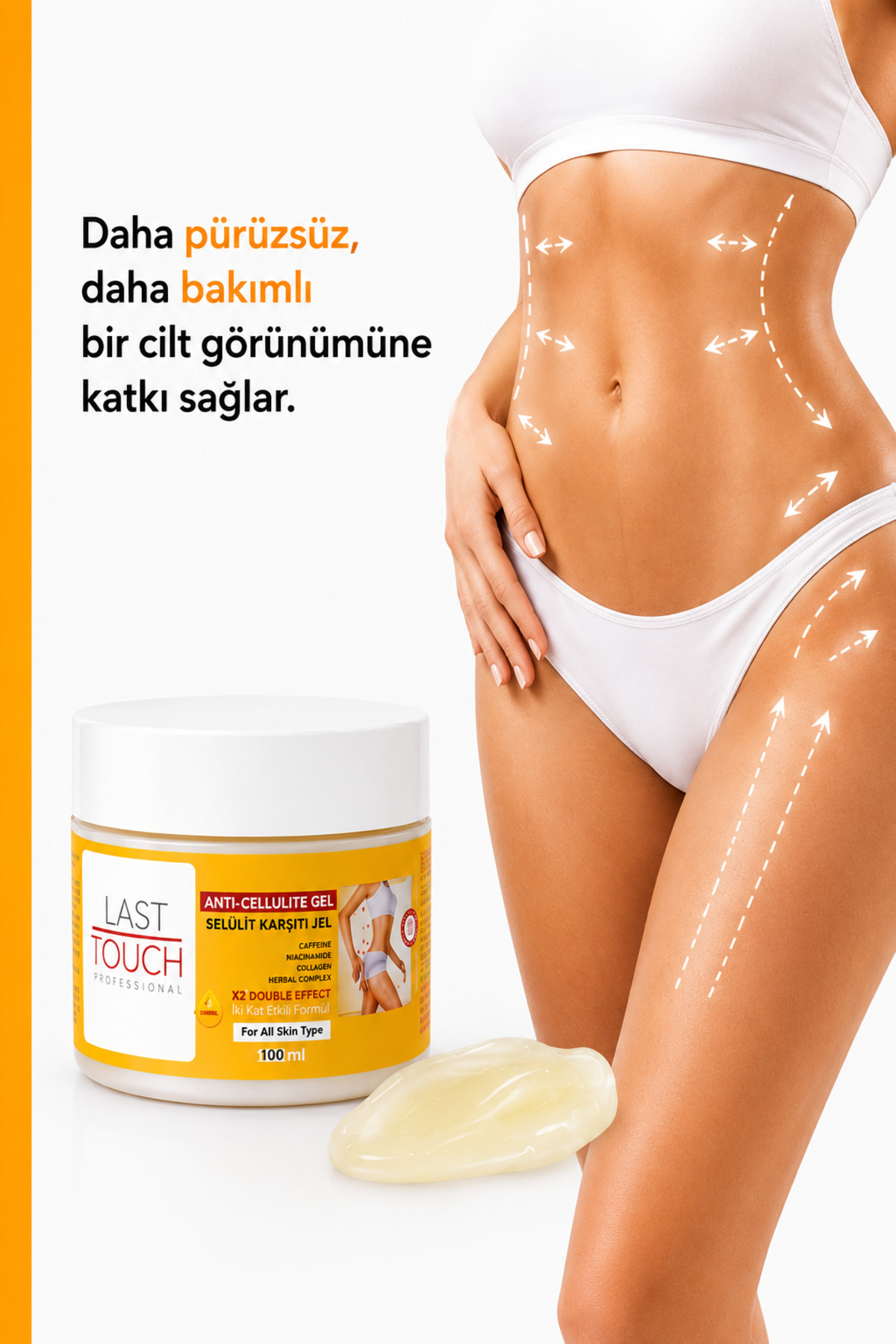 Anti Selülit Jel-Sıkılaştırıcı- Ve Çatlak Karşıtı Jel 100 Ml C Vitaminli — SJ25133 — تصویر 3 از 9