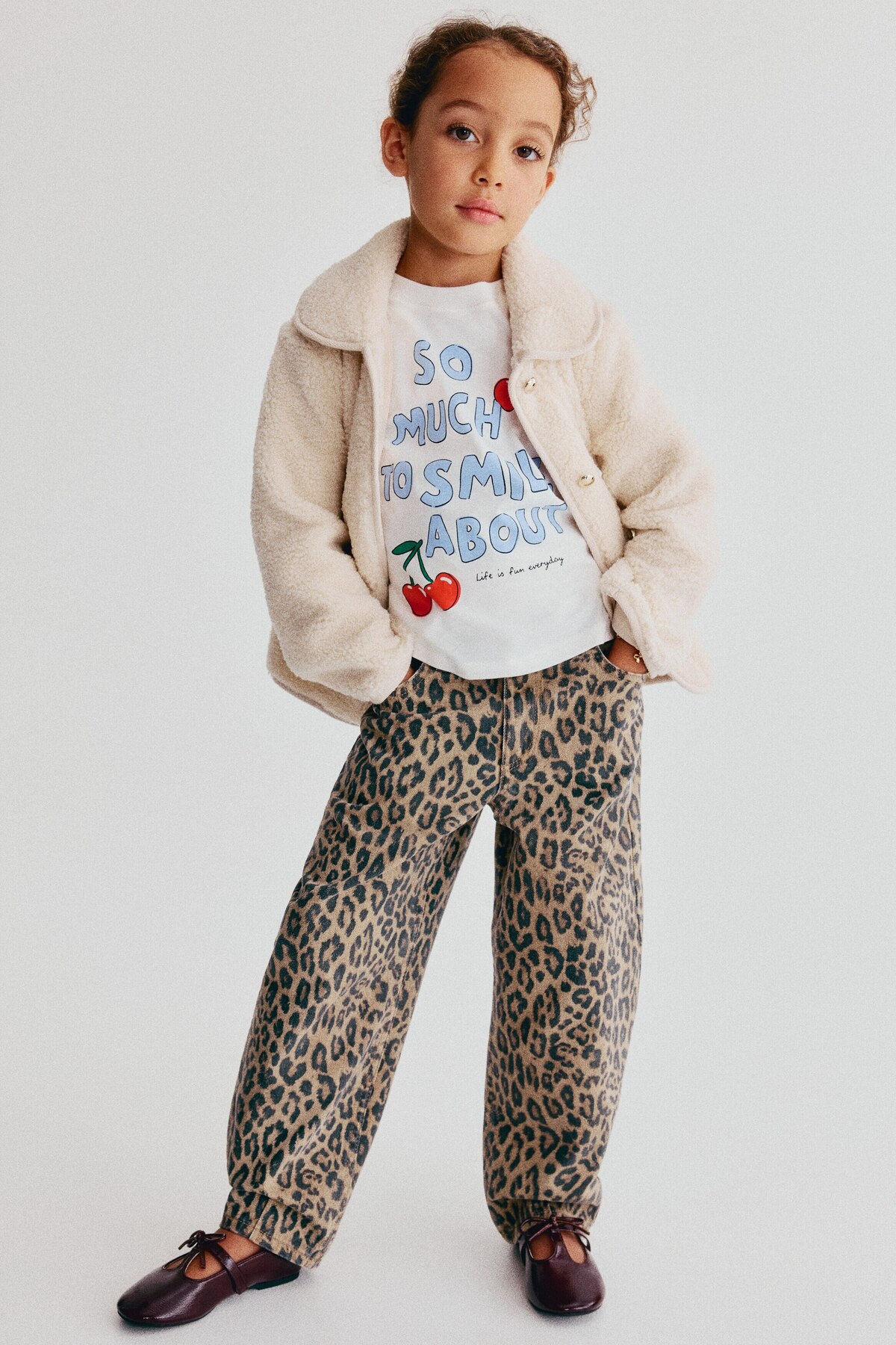 شلوار دمپا گشاد نخی اچ اند ام شلوار جین H&M