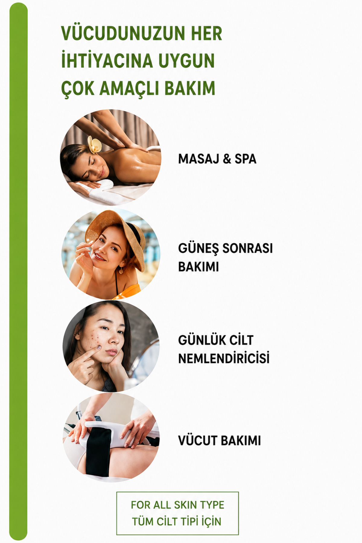 Aloe Vera Jel Güneş Sonrası Bakım, Nemlendirici, Ferahlatıcı, Yatıştırıcı 200 ml — AV25102 — تصویر 4 از 9