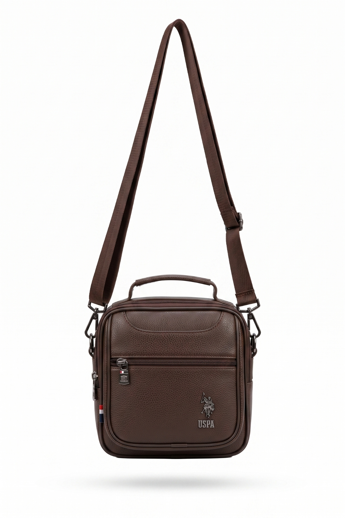 U.S. Polo Assn. U.s. Polo Assn 6760 Erkek El Çantası Omuz Çantası Çapraz Çanta Kahve görsel 7