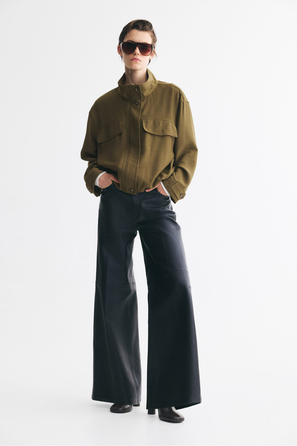H&M Boru Yakalı Ceket görsel 2