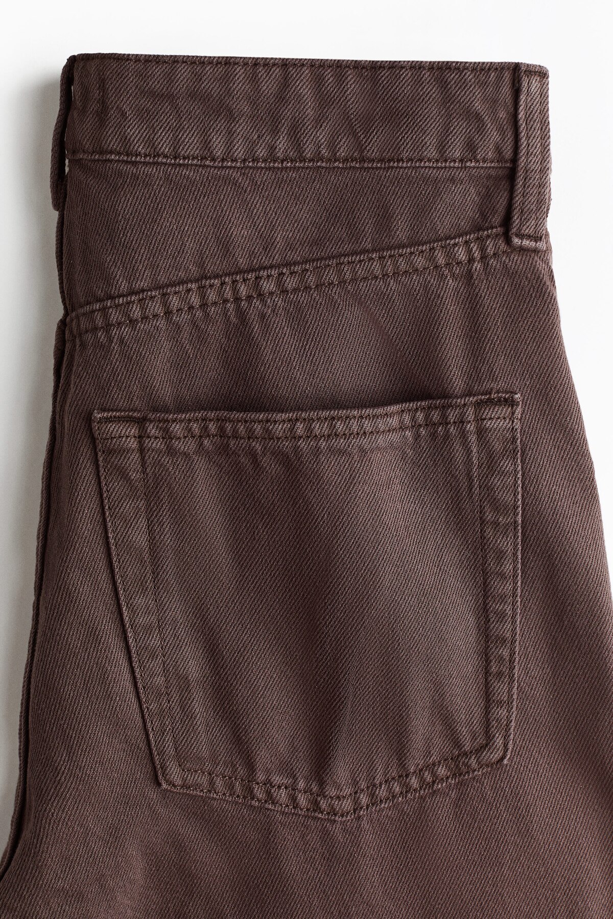 H&M Wide High Waist Jeans görsel 5