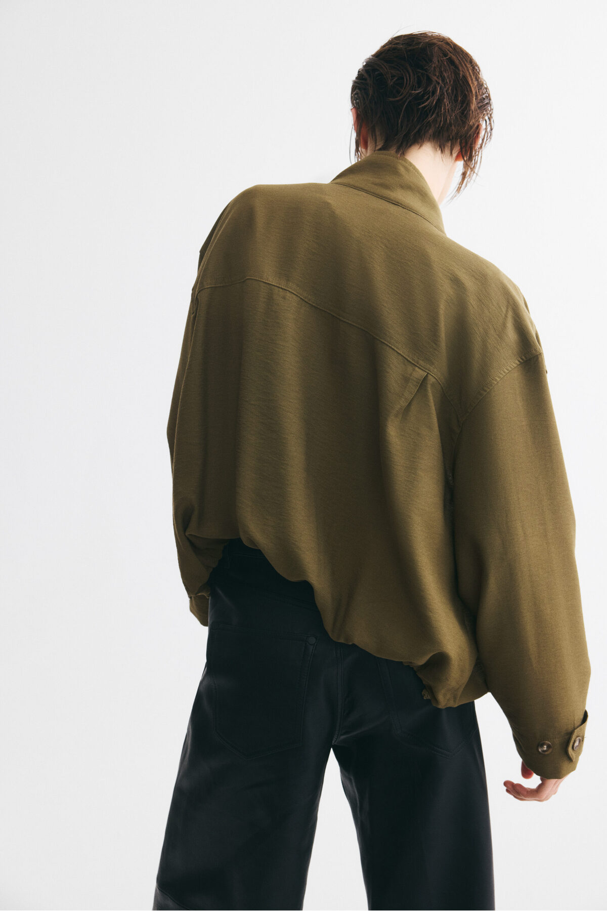 H&M Boru Yakalı Ceket görsel 5