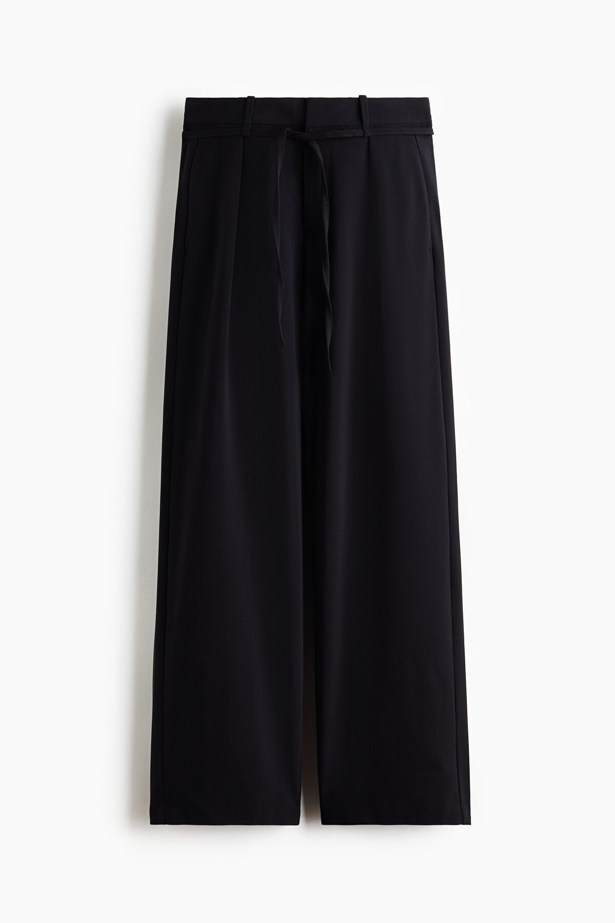 H&M Pileli ve Kuşaklı Pantolon görsel 2