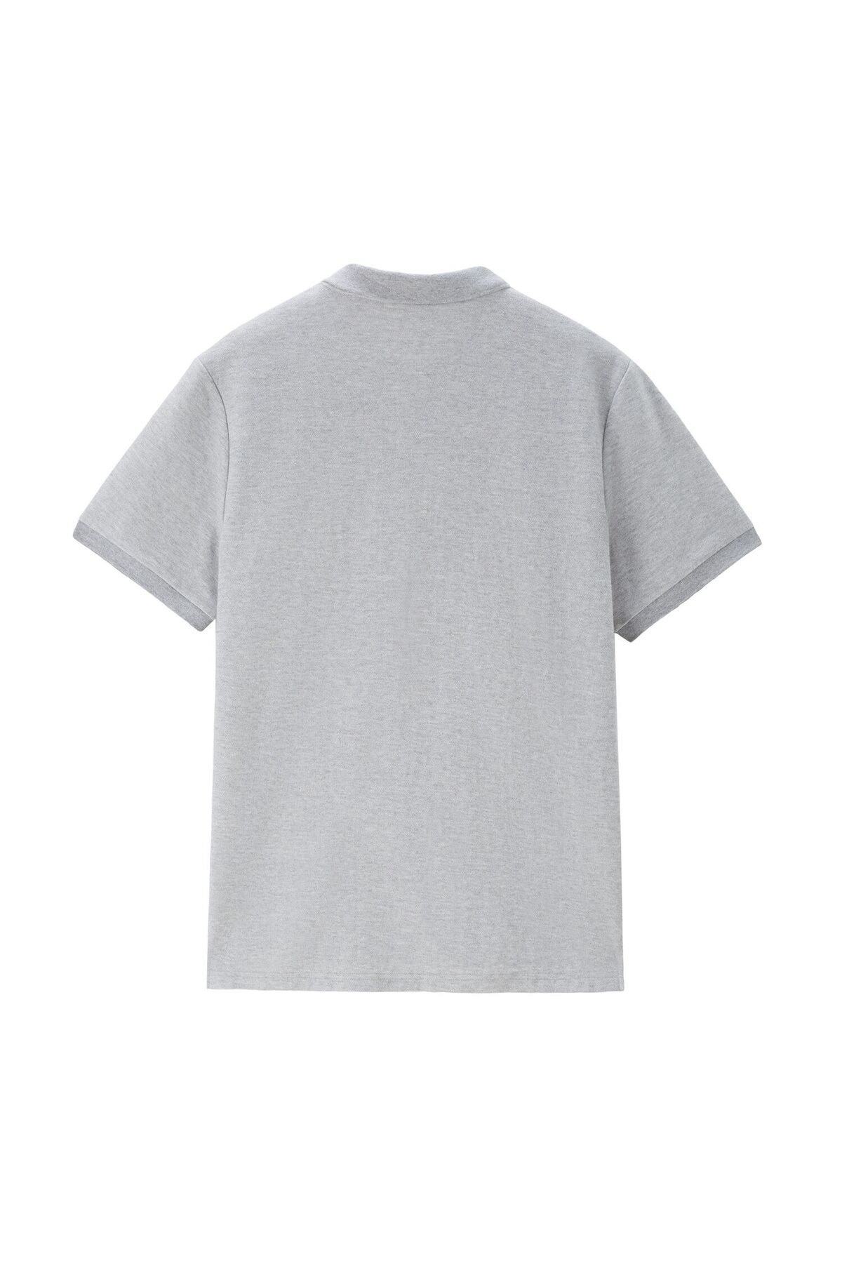 Giordano Men's Cotton Lycra Stretch Solid Polo Shirt