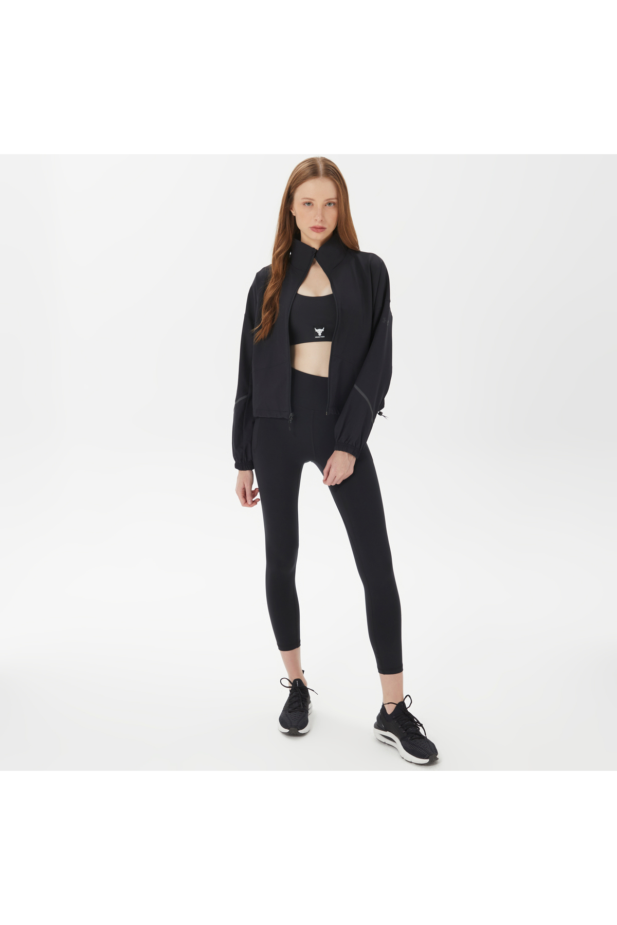 Under Armour Unstoppable Kadın Siyah Rüzgarlık görsel 3