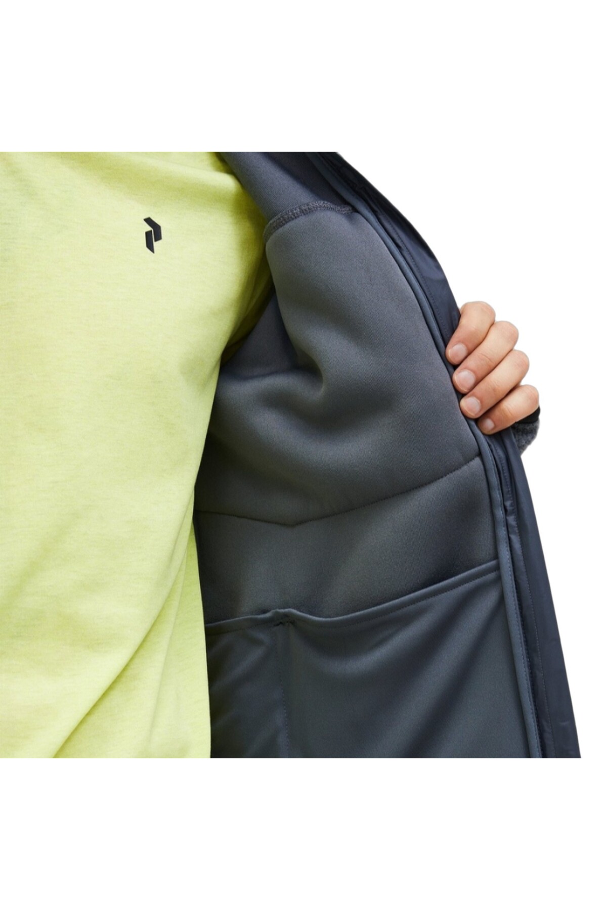 Peak Performance Pile Zip Erkek Gri Fleece ERKEK FLEECE G80293090