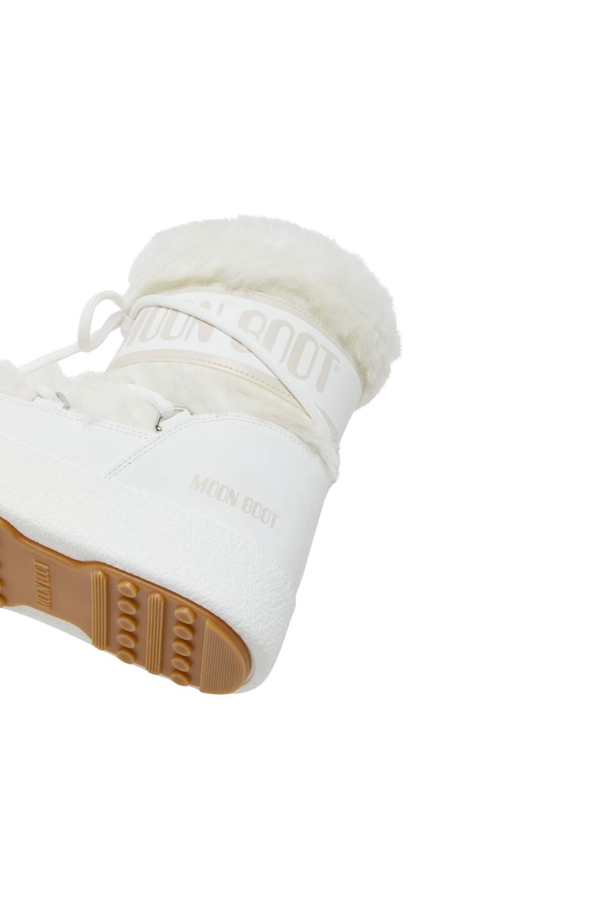 MOON BOOT Mb Ltrack Faux Fur Waterproof Kadın Beyaz Kar Botu KADIN KAR BOTU 80D2450130 görsel 3