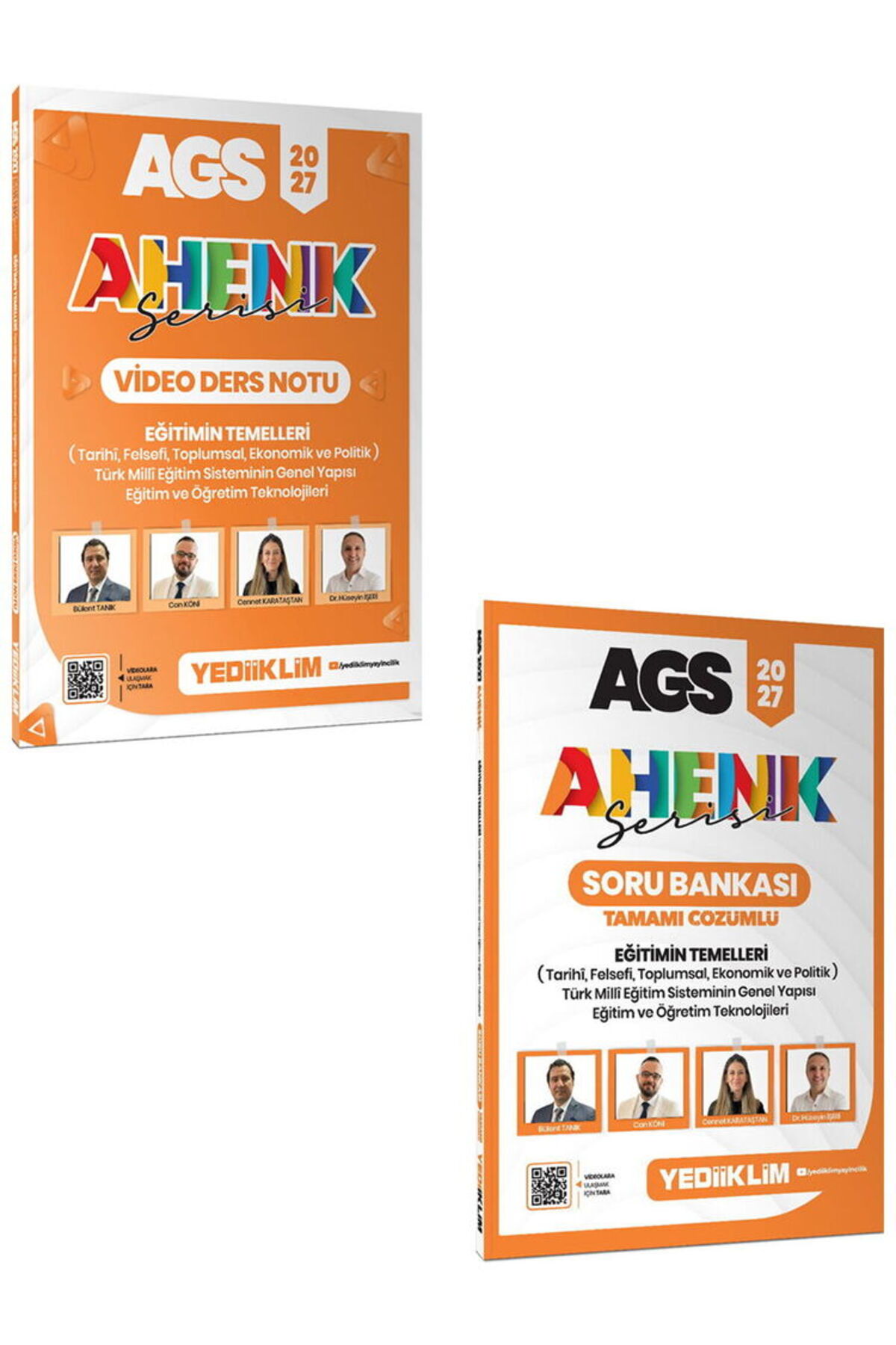 Yediiklim Yayınları 2027 AGS Ahenk Serisi Eğitimin Temelleri Video