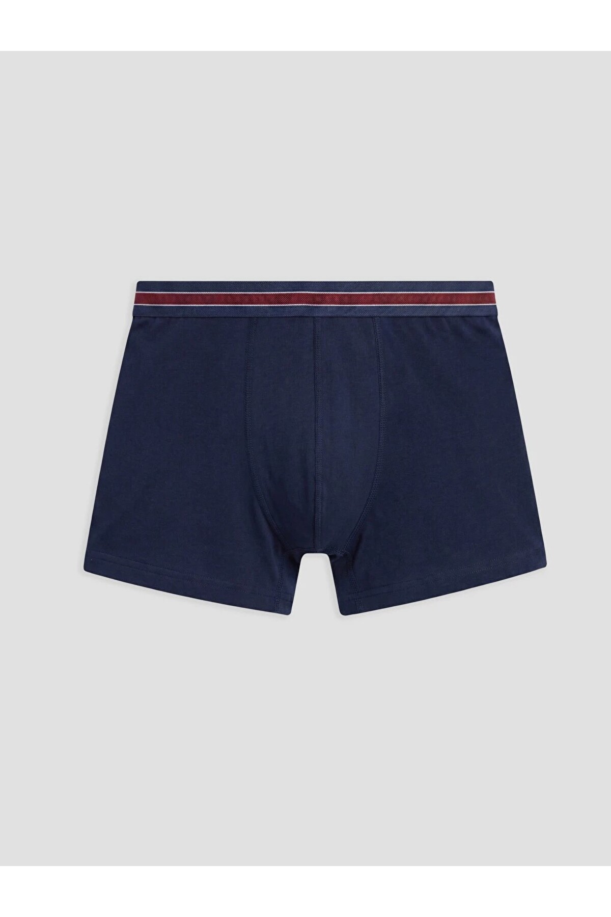 LC Waikiki Bordo Pamuklu Esnek Erkek Boxer 5'li görsel 5