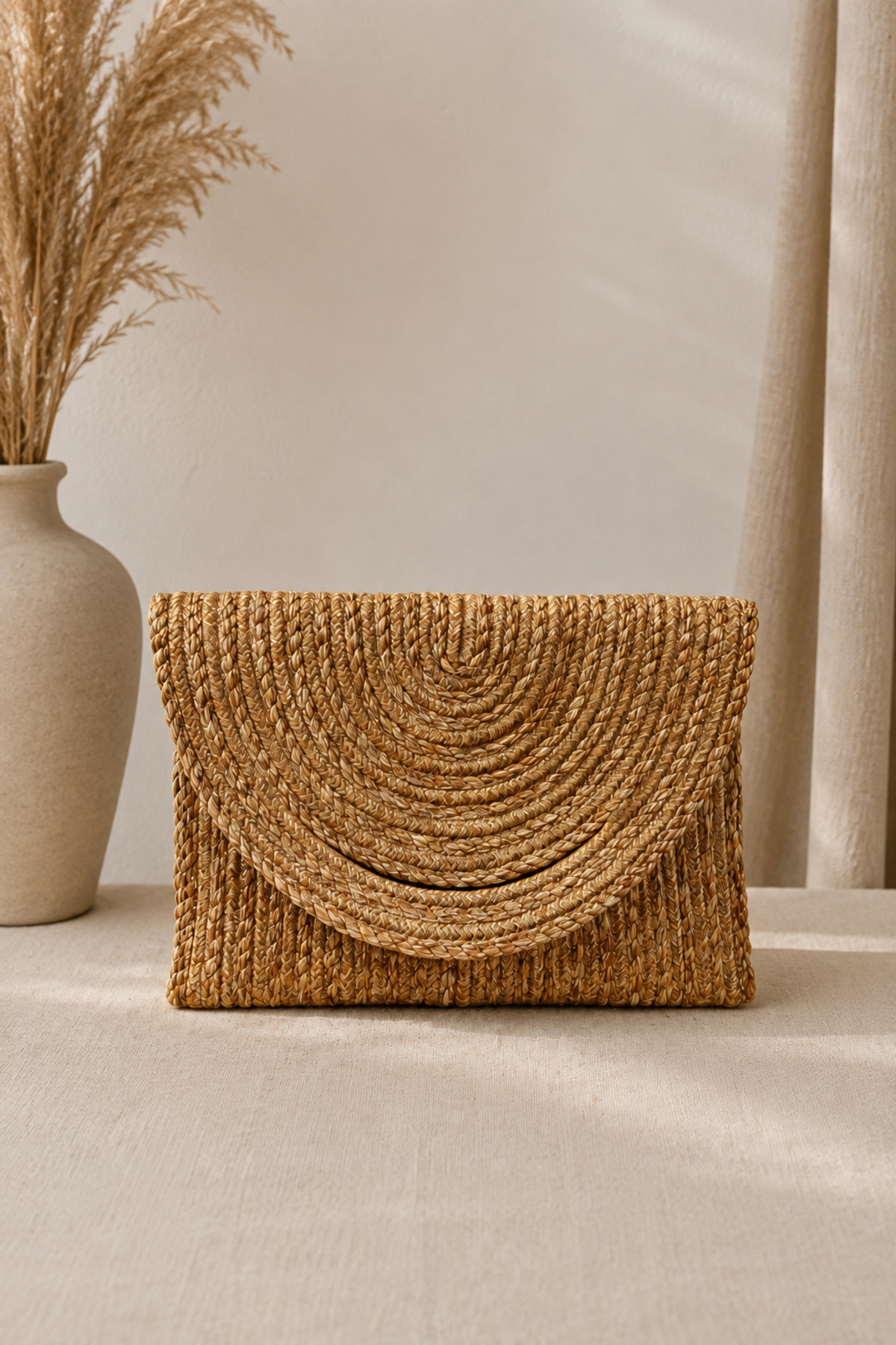 MaVaux El Geçirme Detaylı Zarf Portföy Clutch Çanta