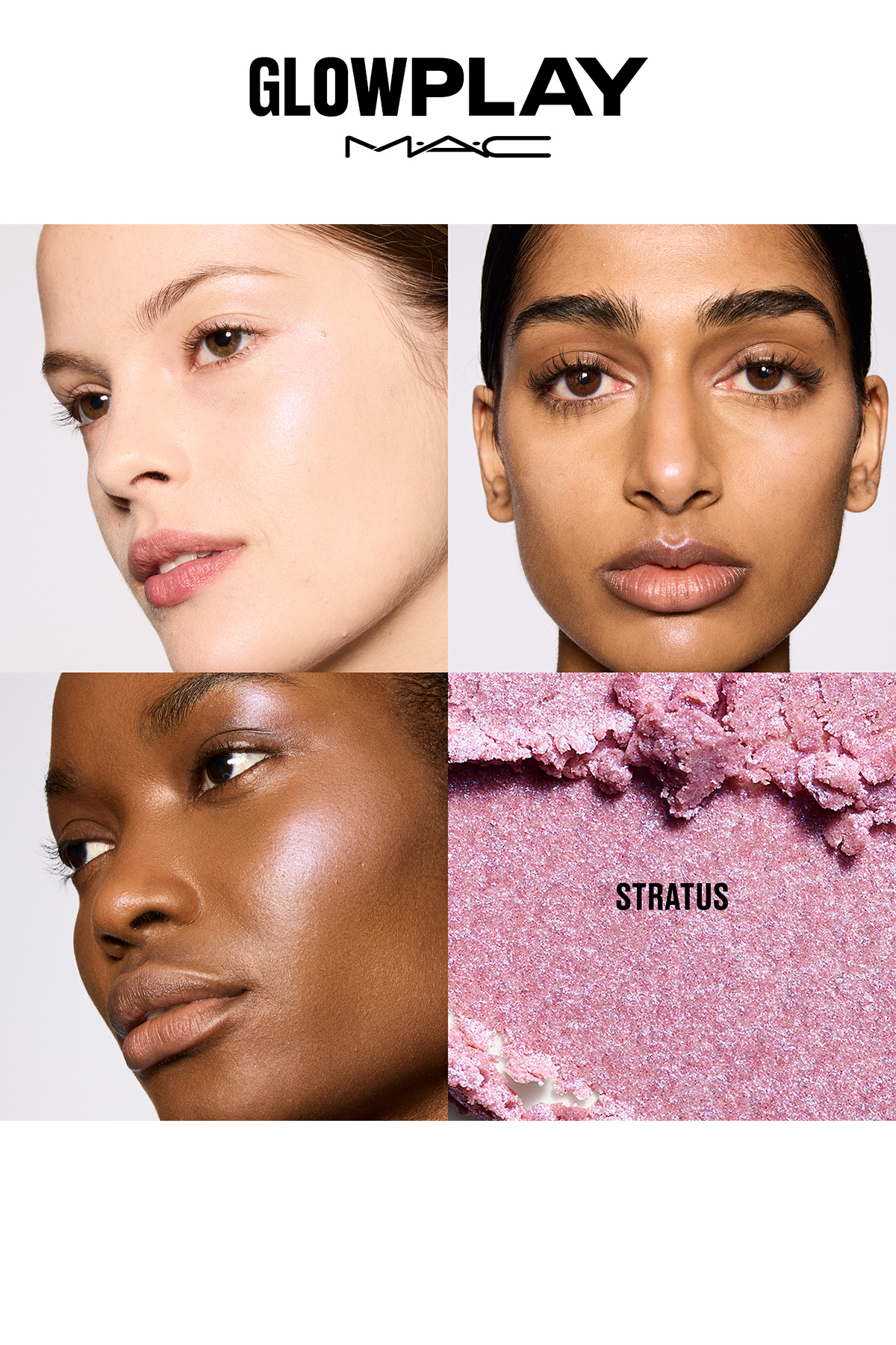 M·A·C Glow Play Bouncy Highlighter Bulut Kadar Hafif, Yumuşak Dokulu Aydınlatıcı - Stratus — سفید 147424 — تصویر 2 از 5