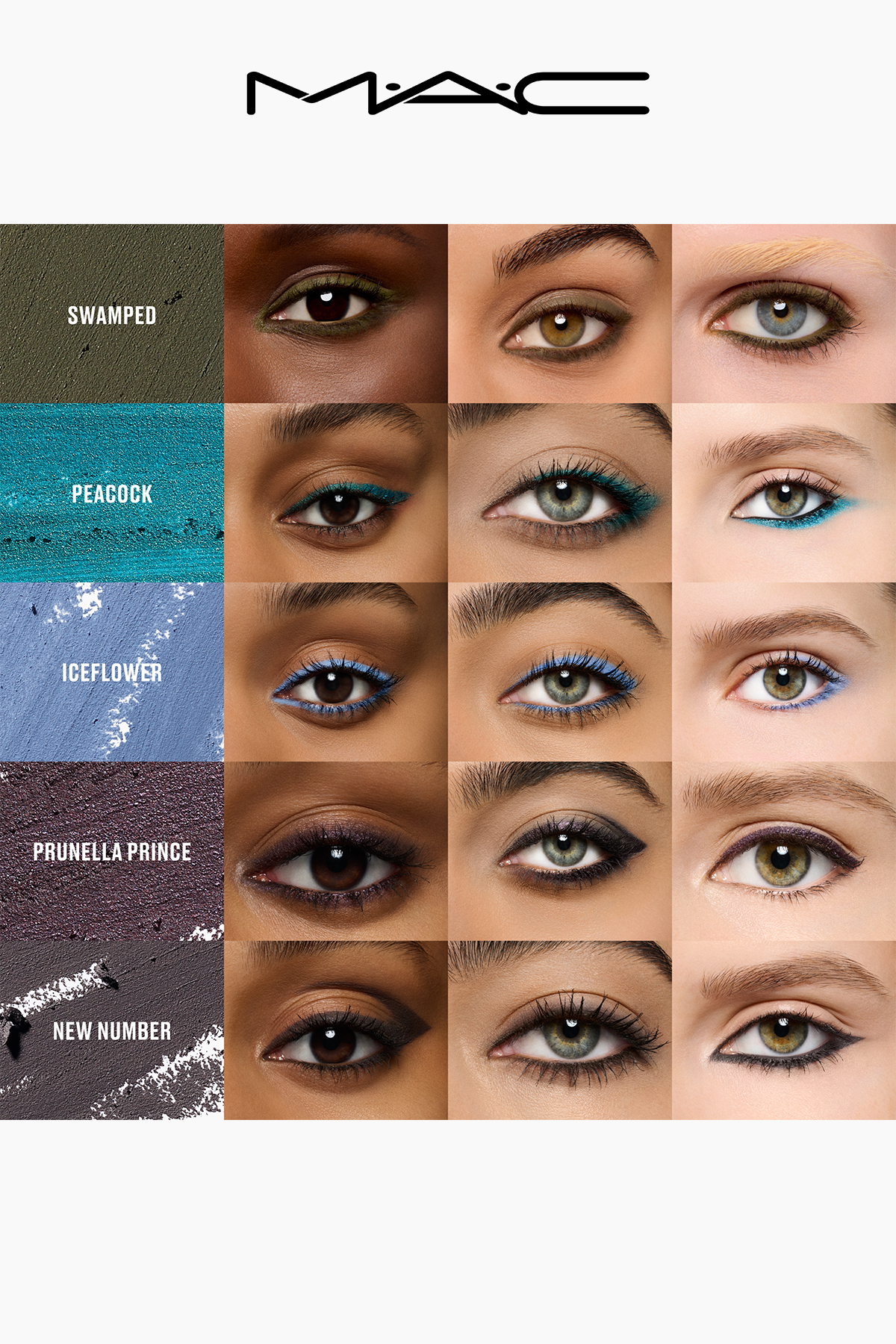 M·A·C Kajal Excess Longwear Smoky Eye Liner Uzun Süre Kalıcı Dumanlı Kajal Göz Kalemi - New Number — مشکی 147380 — تصویر 3 از 6