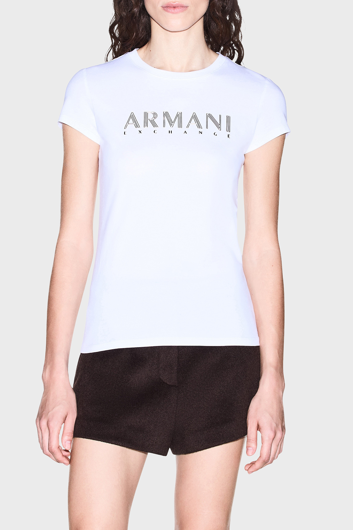 تیشرتزنانهArmani Exchangeسفید
