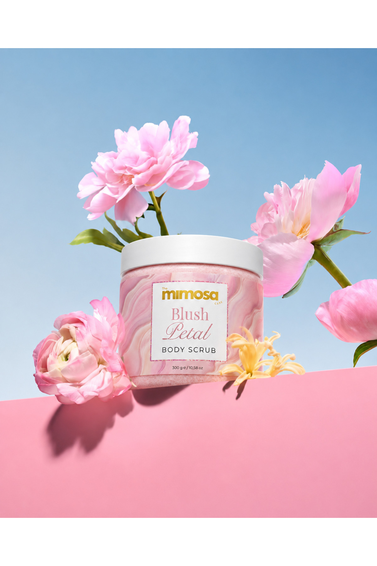 Blush Petal Arındırıcı, Nemlendirici, Batık Karşıtı Vücut Peelingi - 300 GR — VelvetBlush23 — تصویر 3 از 4