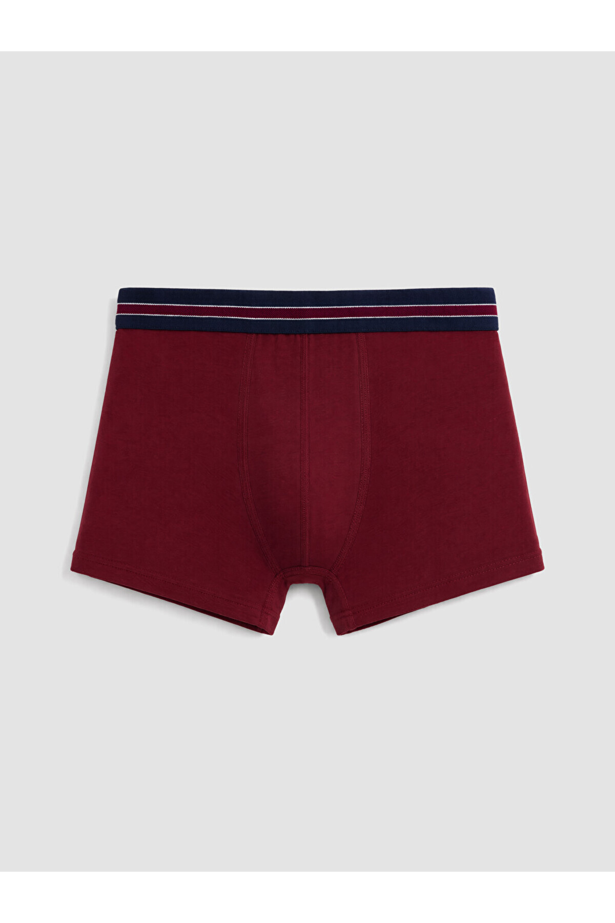 LC Waikiki Bordo Pamuklu Esnek Erkek Boxer 3'lü görsel 5