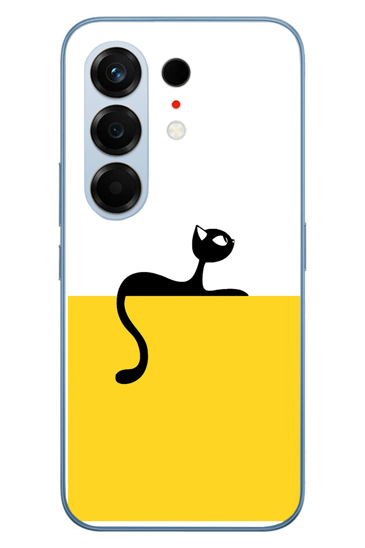 Tecno Camon 50 Ultra Uyumlu Dişi Kedi Baskılı Silikon Kılıf