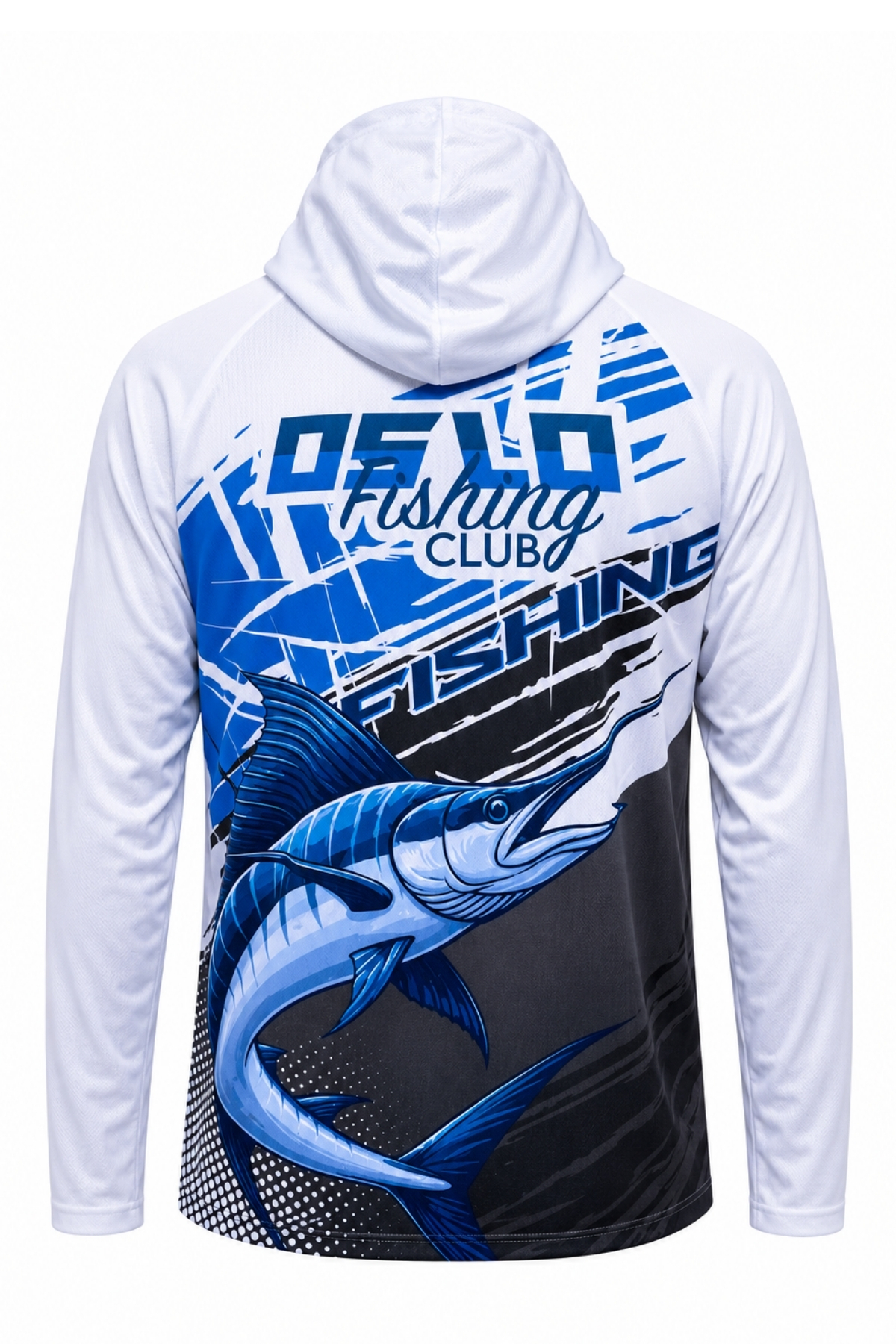 Oslo Balıkçı T-Shirt Kapüşonlu Sword Fish görsel 3