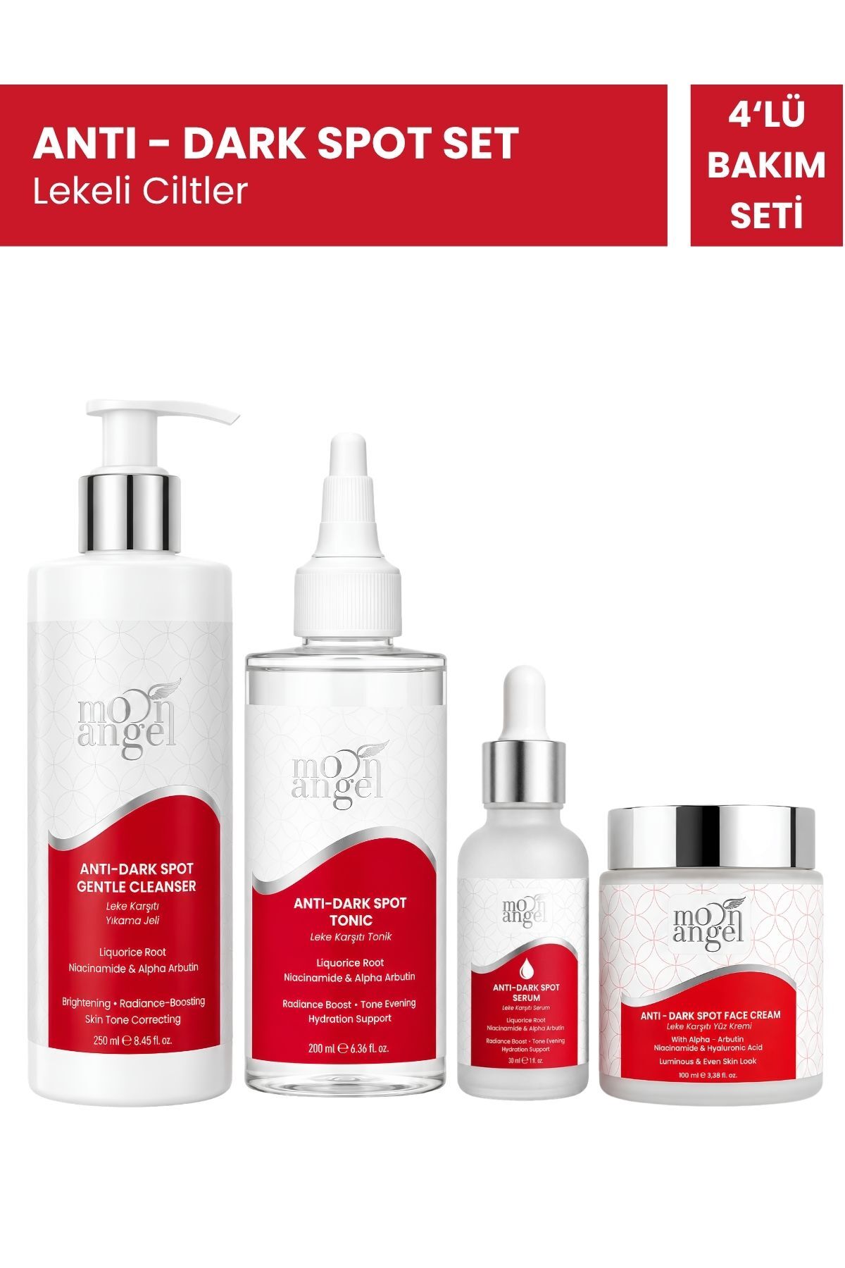 ANTI DARK SPORT SET Lekeli Cilt için 4LÜ SET — görsel 1
