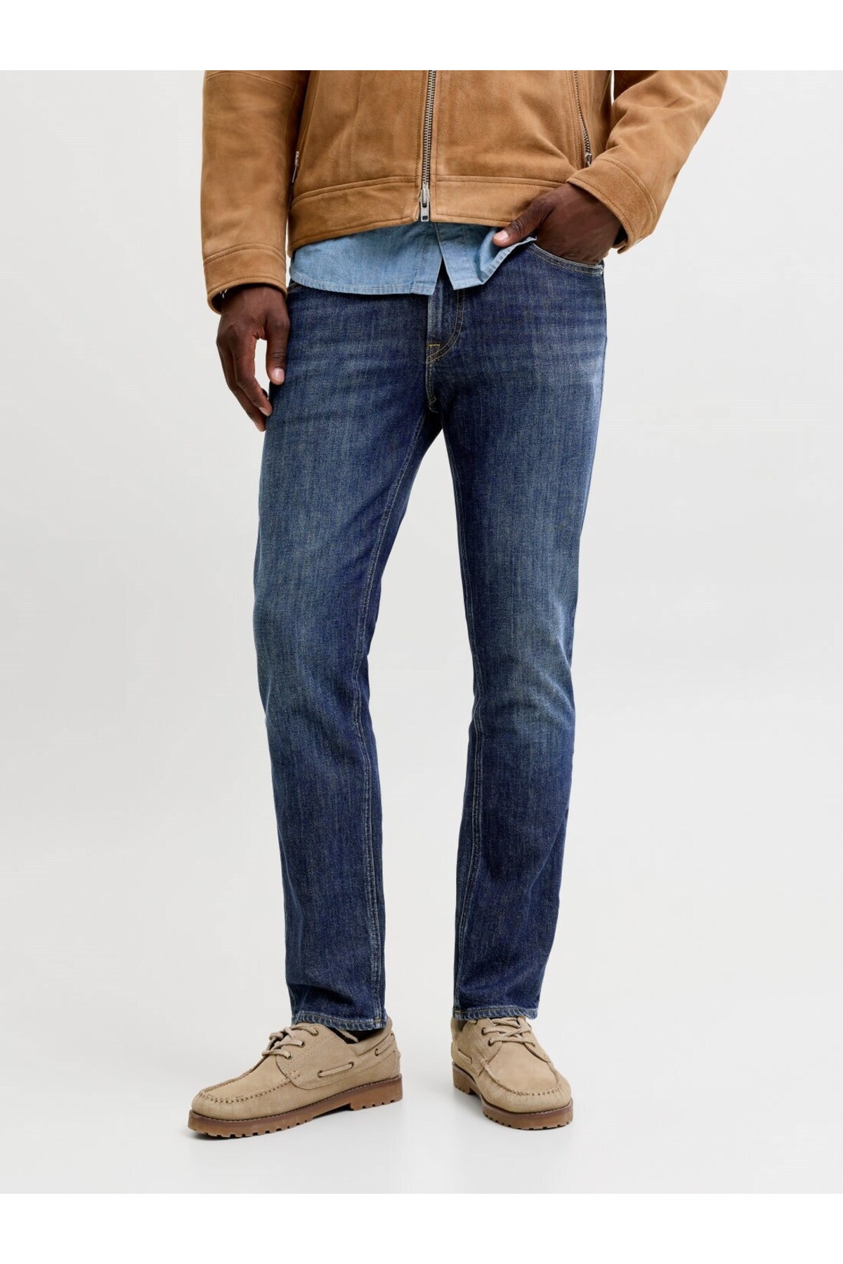 شلوار جین مردانه جی‌کلارک مدل Jjoriginal Am 414 Noos جک اند جونز شلوار جین Jack & Jones