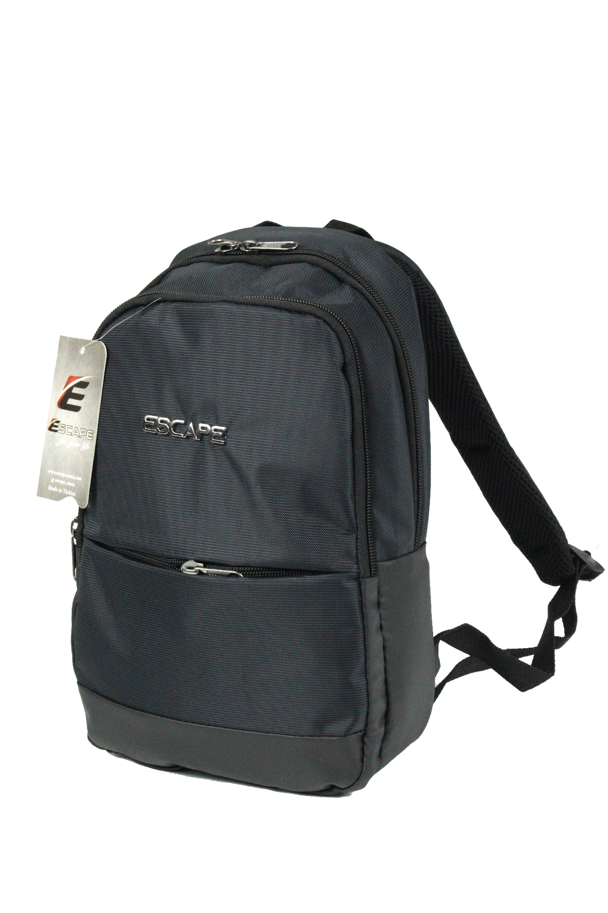 ESC 3540 Yağmura Dayanıklı Polyester Mini Sırt Çantası Siyah