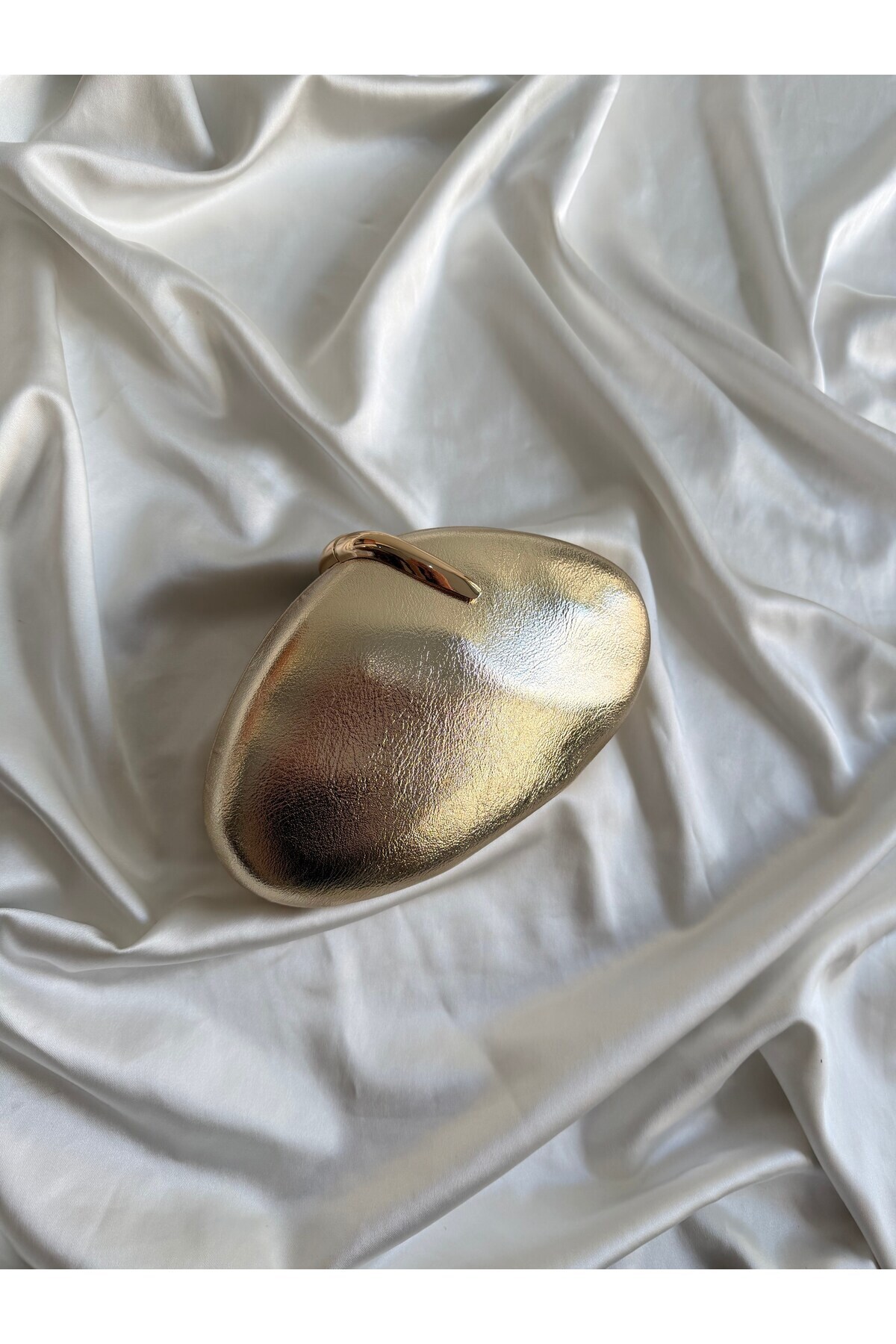 Mia Collection Muscat Abiye Çanta , Düğün Çantası , Nişan Çantası Gold görsel 3
