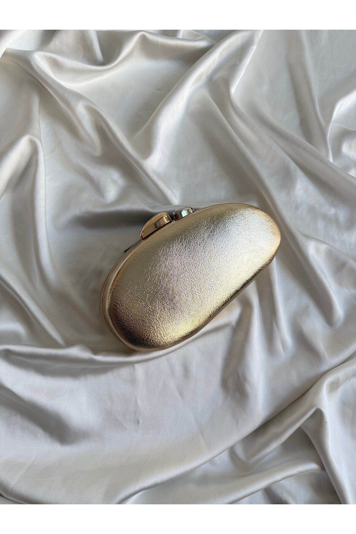 Mia Collection Odessa Abiye Çanta , Düğün Çantası , Nişan Çantası Gold görsel 3