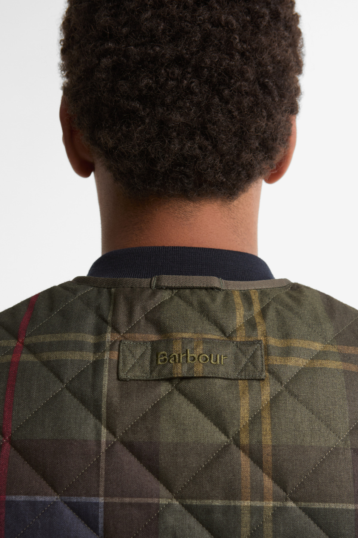 Barbour Icons Tartan Kapitone İç Yelek TN14 Classic Tartan görsel 5