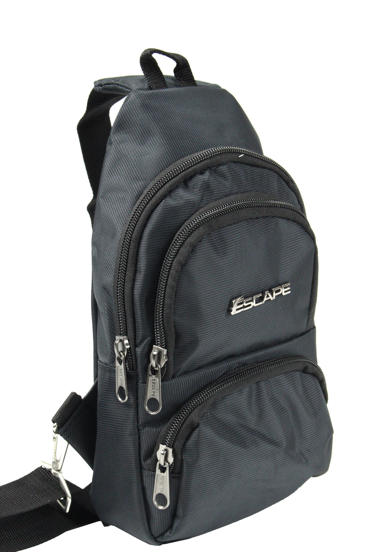 ESC 3530 Yağmura Dayanıklı Polyester Çapraz Body Bag Siyah