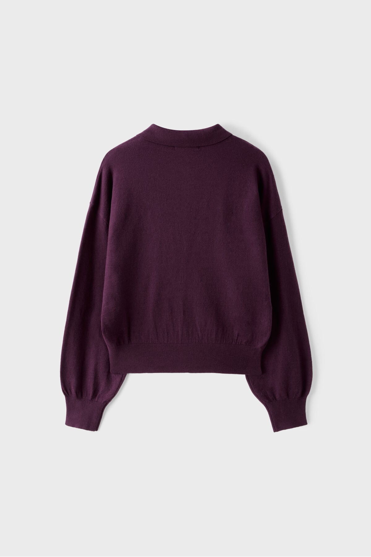 Stradivarius Polo yaka triko kazak görsel 6