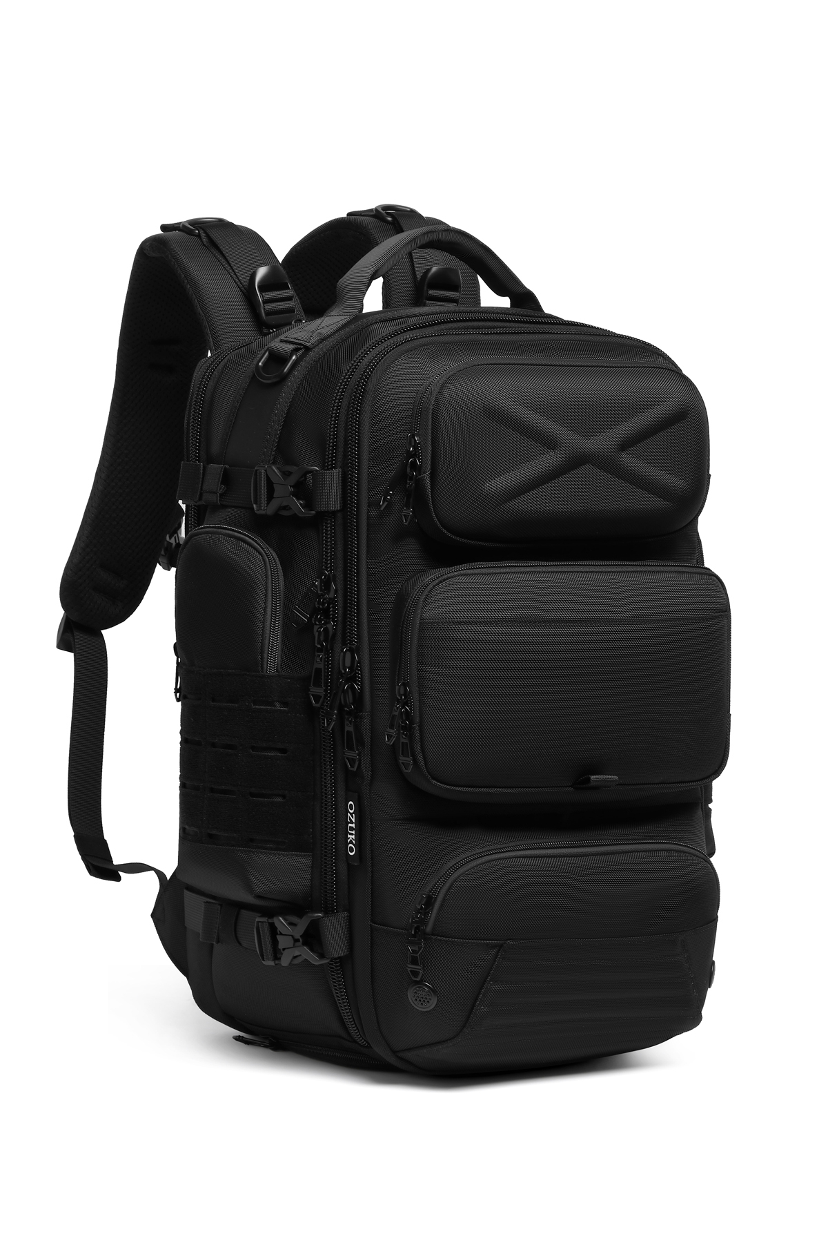 QUİCKPREP Su Geçirmez Askeri Taktik Çanta - Çok Bölmeli Seyahat ve Laptop Sırt Çantası 52 cm görsel 3