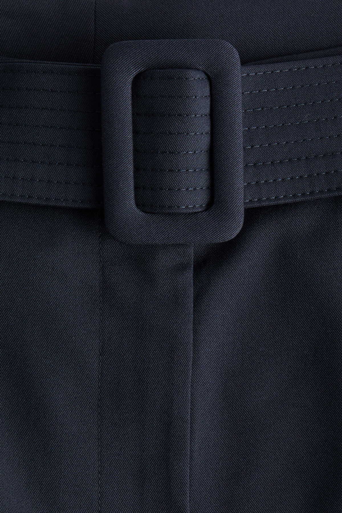 H&M Kemerli Şık Pantolon görsel 6