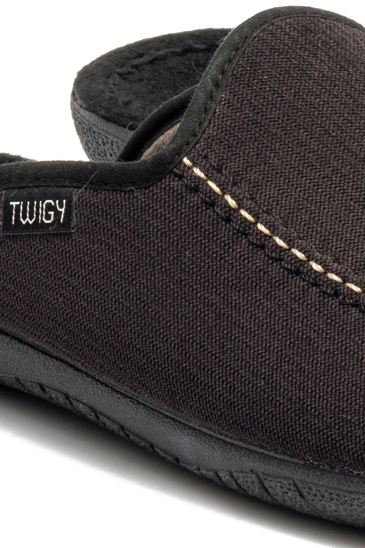 Twigy Luke Erkek Ev Terliği Siyah 41/46 görsel 3