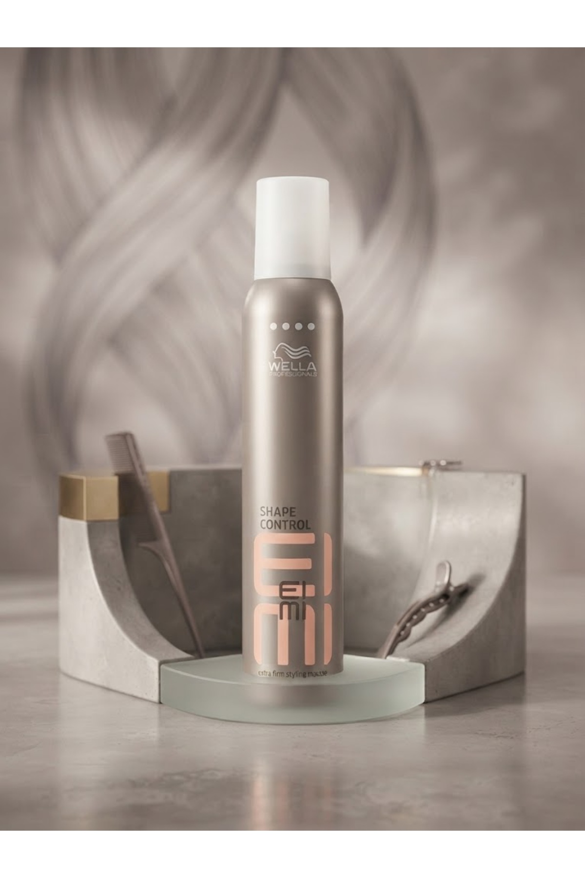 Shape Control Ultra Güçlü Tutuşlu Hacim ve Dokulu Görünüm Veren Profesyonel Saç Köpüğü 500 ml — EI-SHP-CNT-MOU-500ML — تصویر 2 از 3