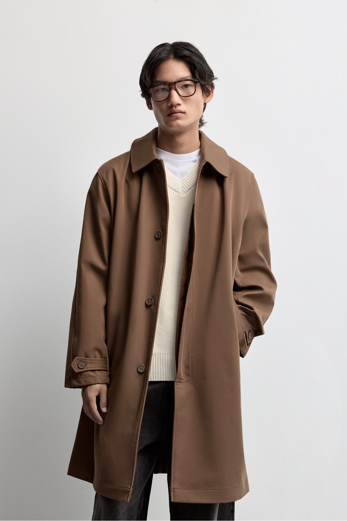 LEFTIES Oversize trençkot